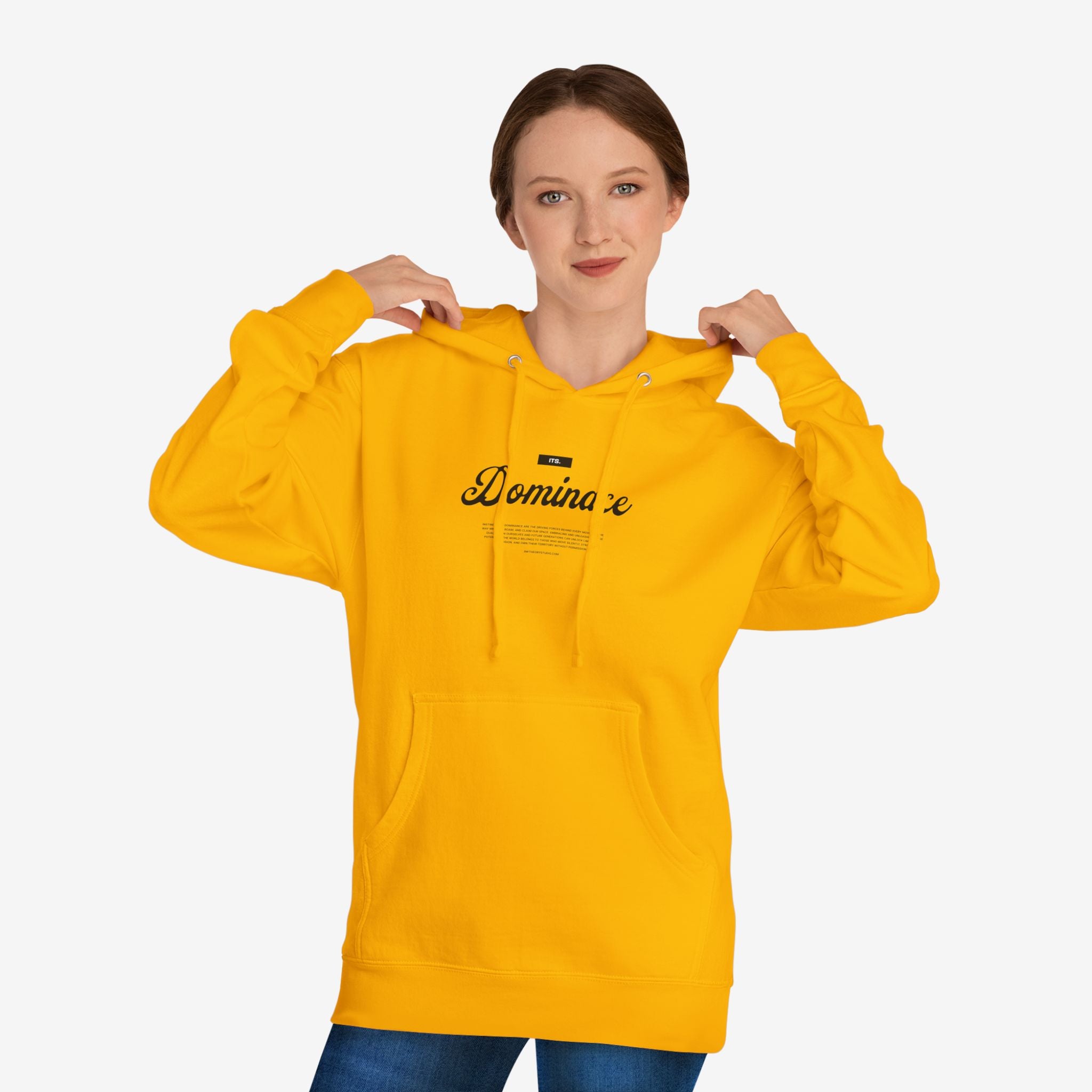 DOMINANCE “BIG CAT ENERGY” HOODIE — GRAPHIC CAT PRINT PULLOVER