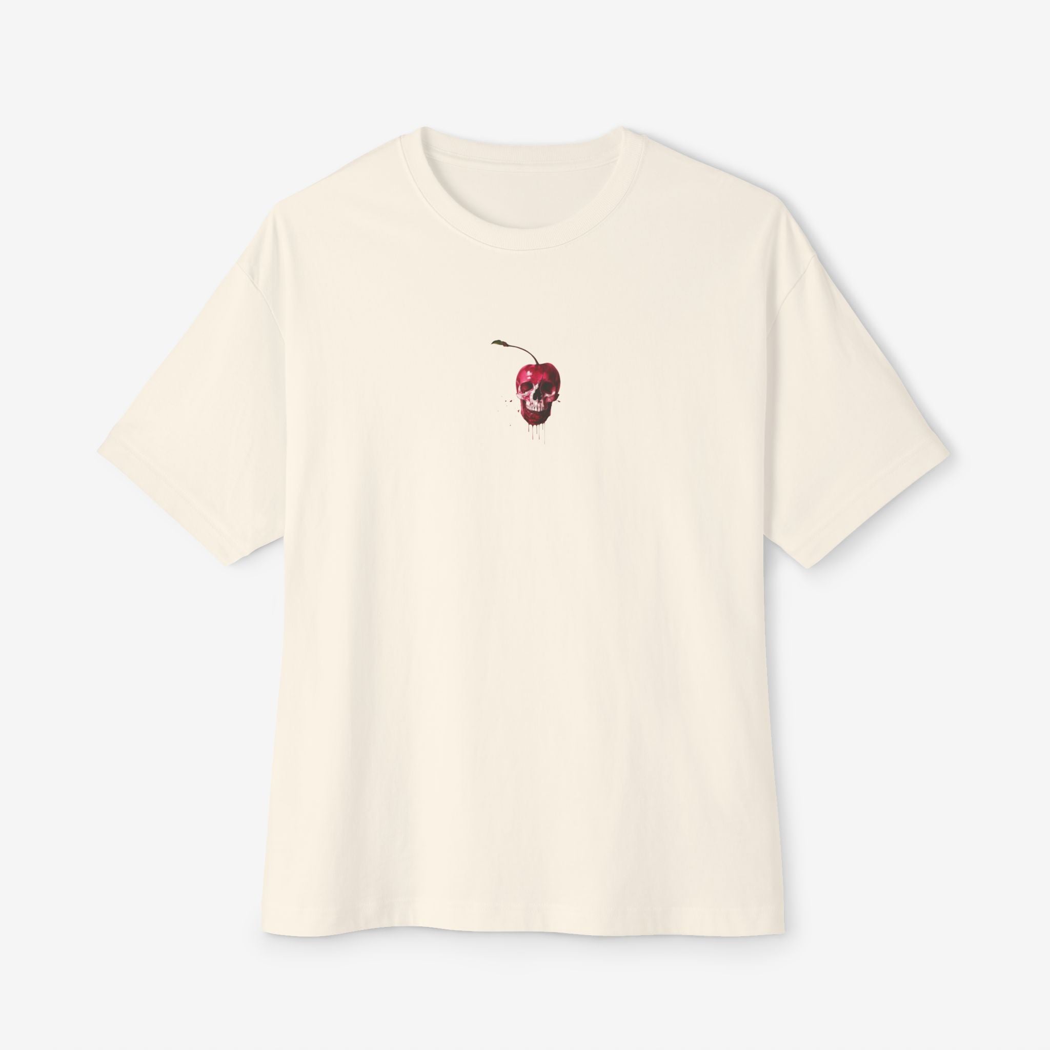 CHERRY SKULL — DARK JUICY STREETWEAR GRAPHIC TEE