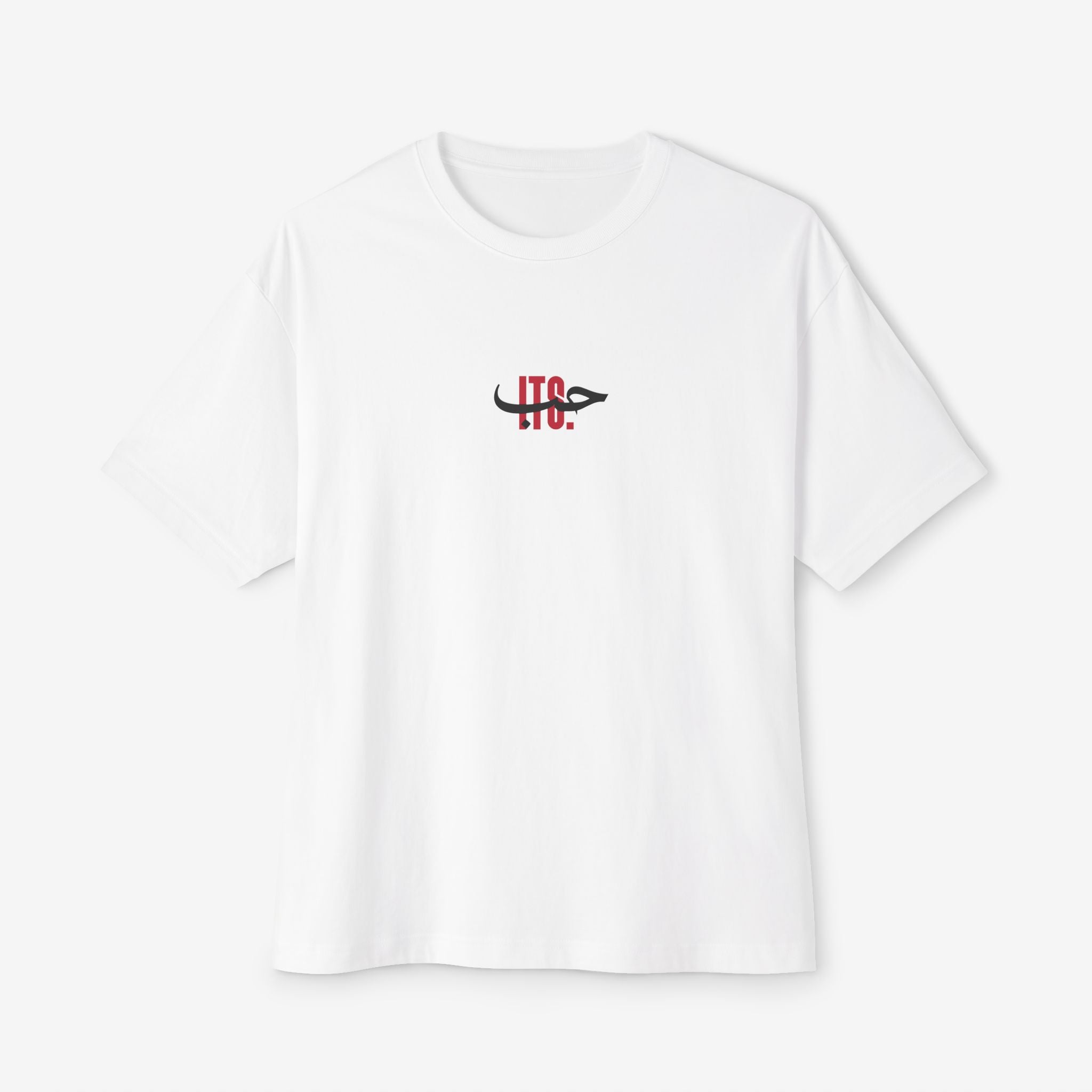 AMOUR HEART GRAPHIC T-SHIRT | BILINGUAL LOVE STATEMENT TEE