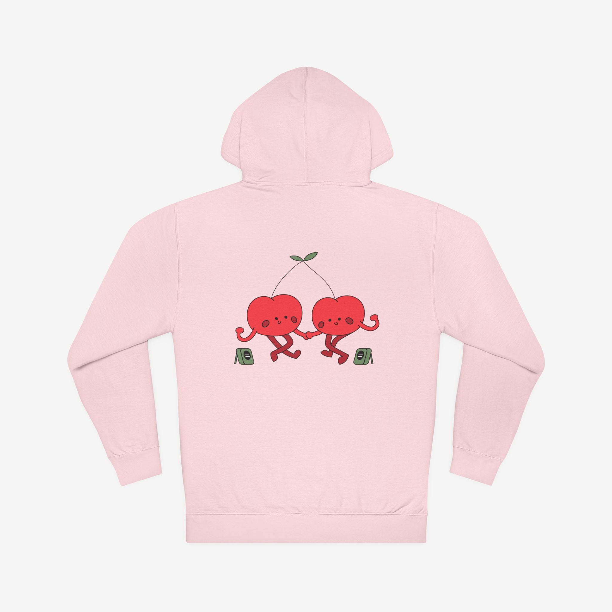 CHERRY FUEL FACTS — NAUGHTY DANCING CHERRIES GRAPHIC HOODIE