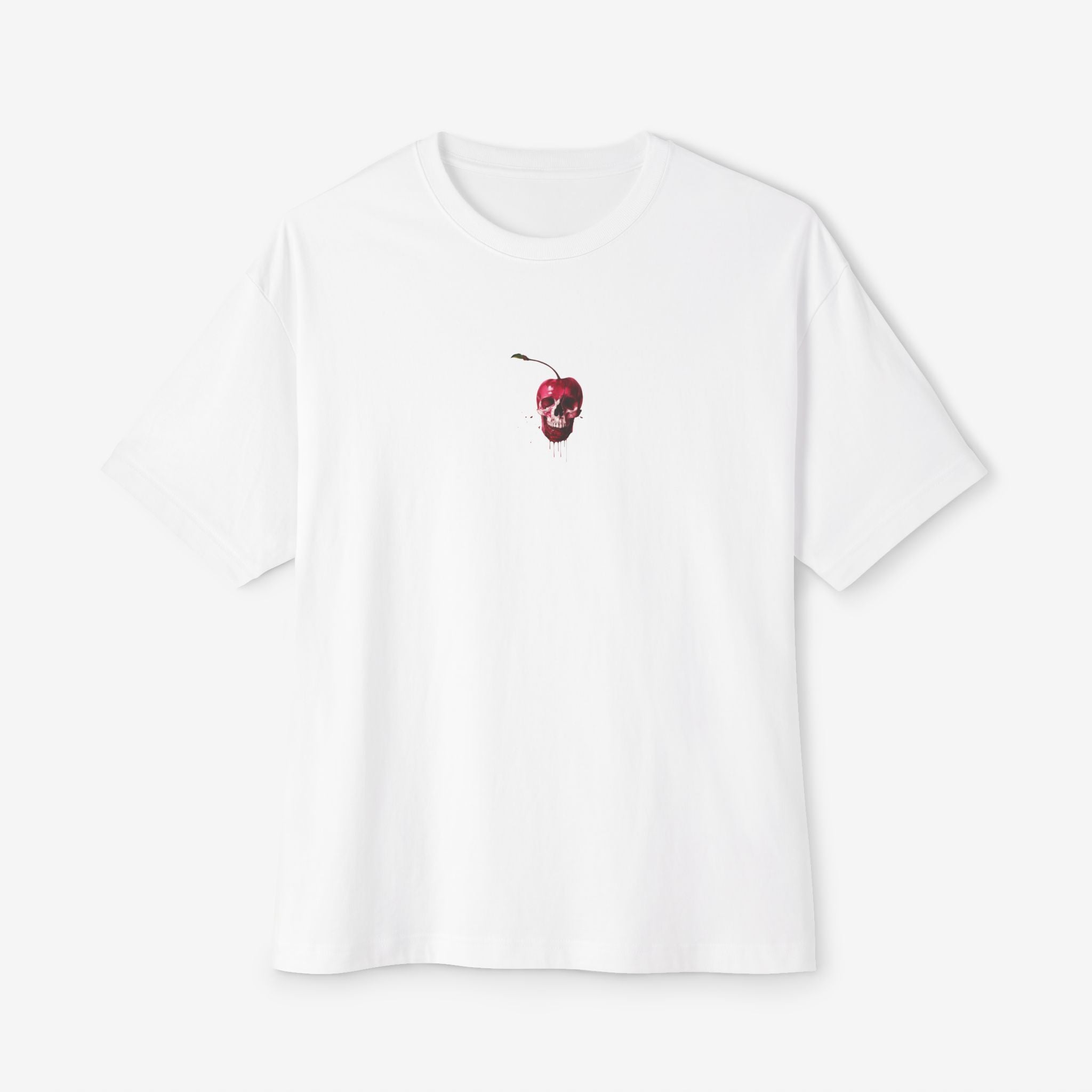 CHERRY SKULL — DARK JUICY STREETWEAR GRAPHIC TEE