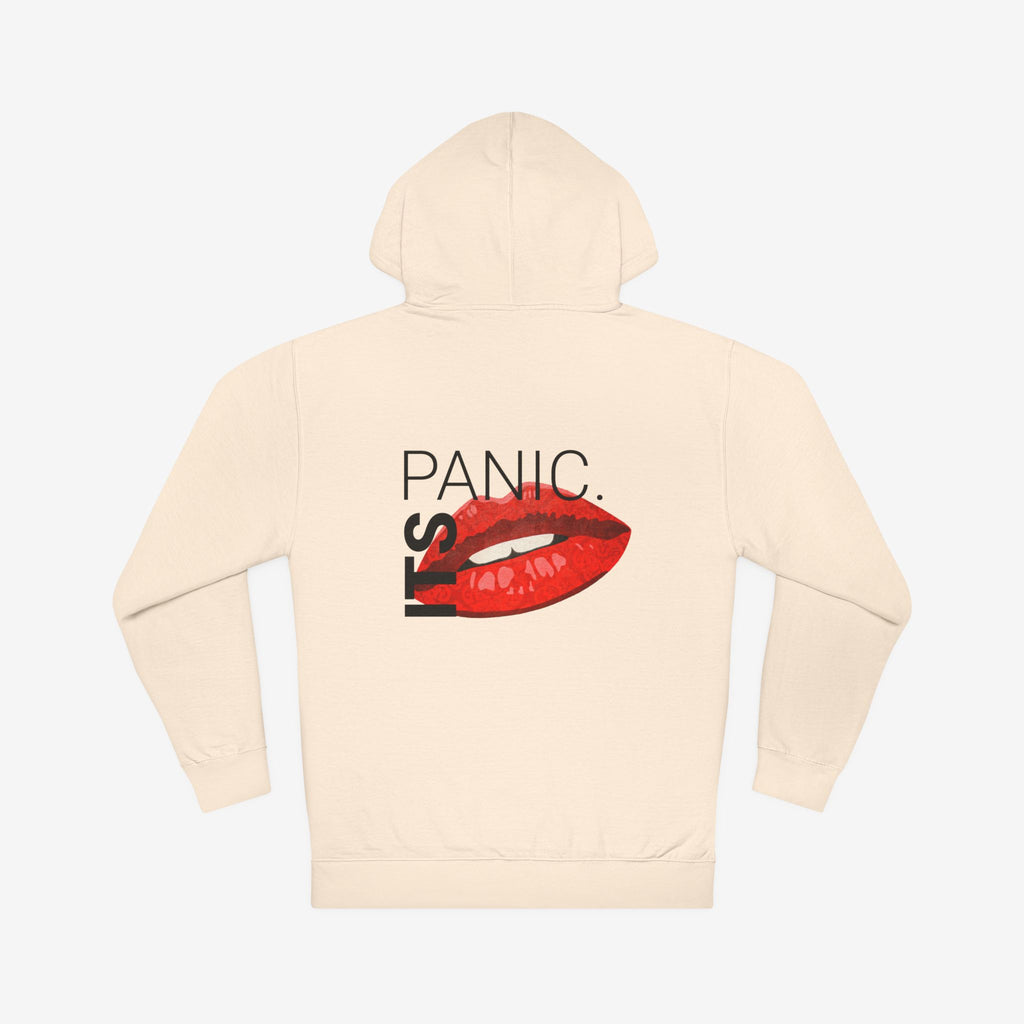 I FLIRT AS A JOKE AND PANIC WHEN IT WORKS – FUNNY FLIRTY GRAPHIC HOODIE
