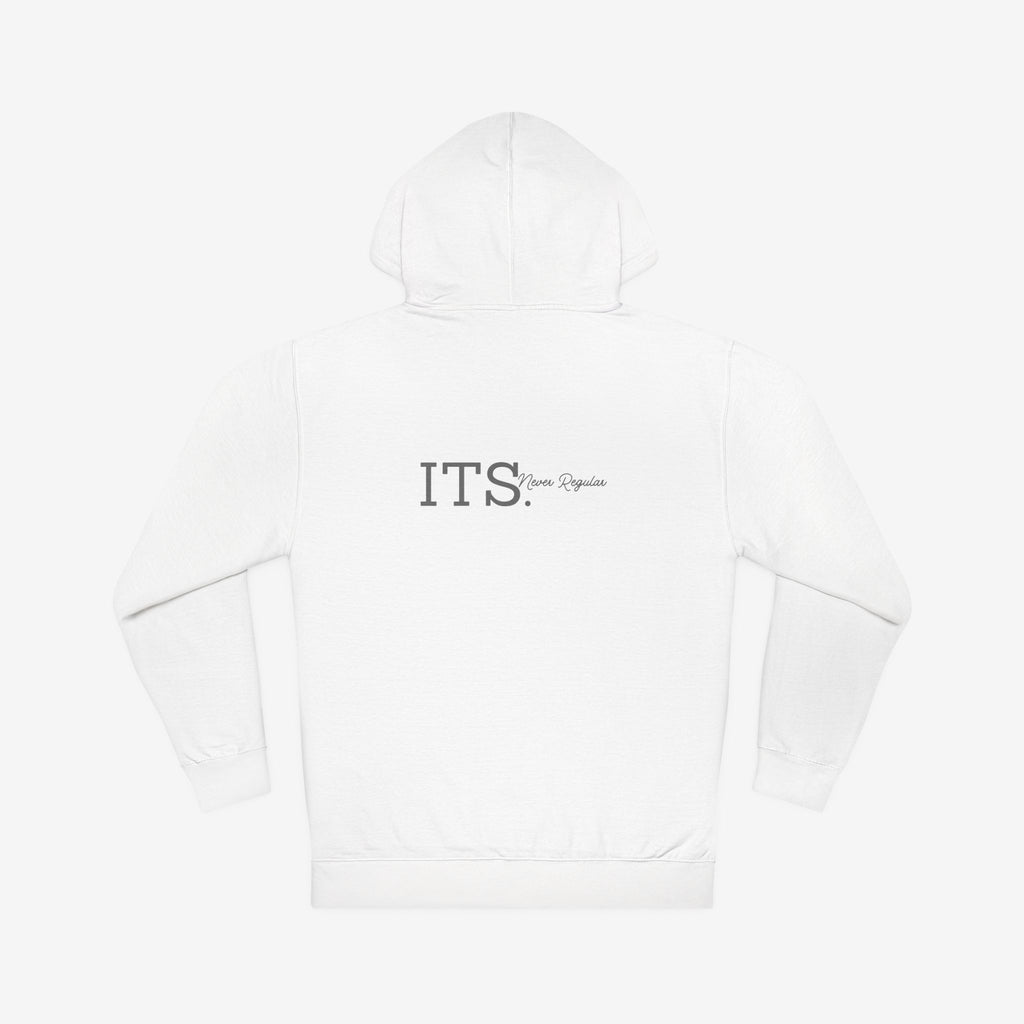 BE BOLD OR ITALIC — STATEMENT GRAPHIC HOODIE