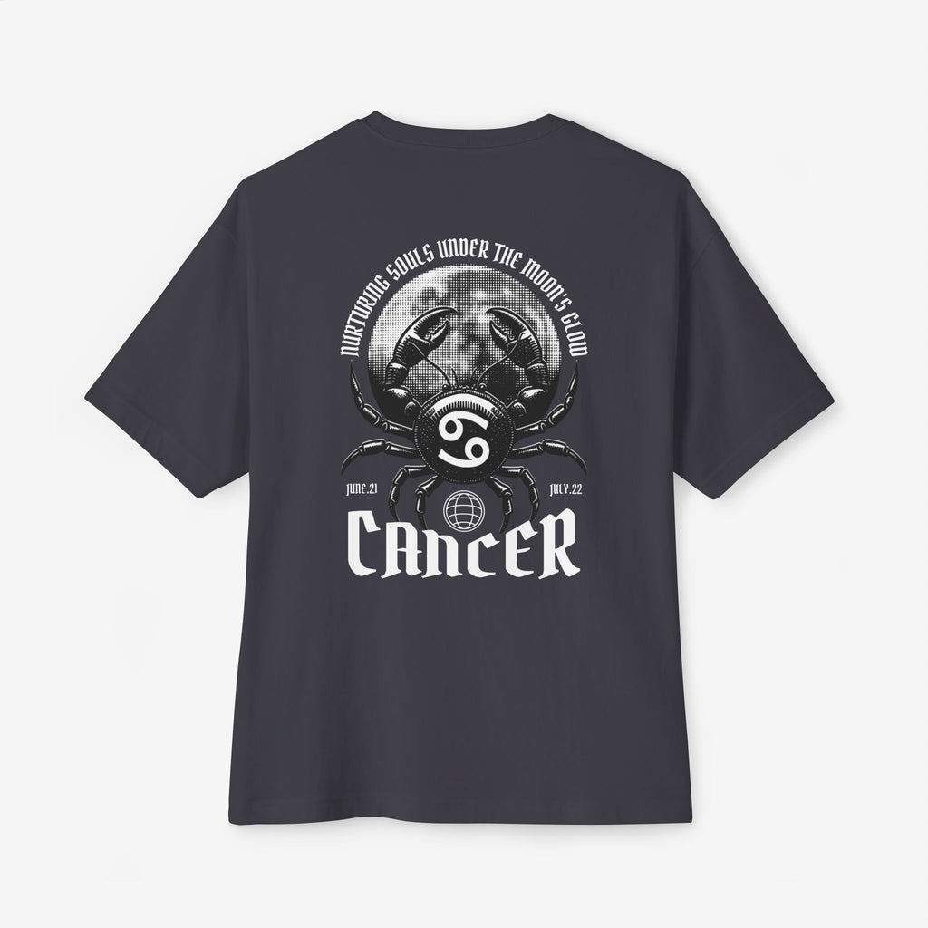 ITS. CANCER – OVERSIZED BOXY ZODIAC GRAPHIC T-SHIRT