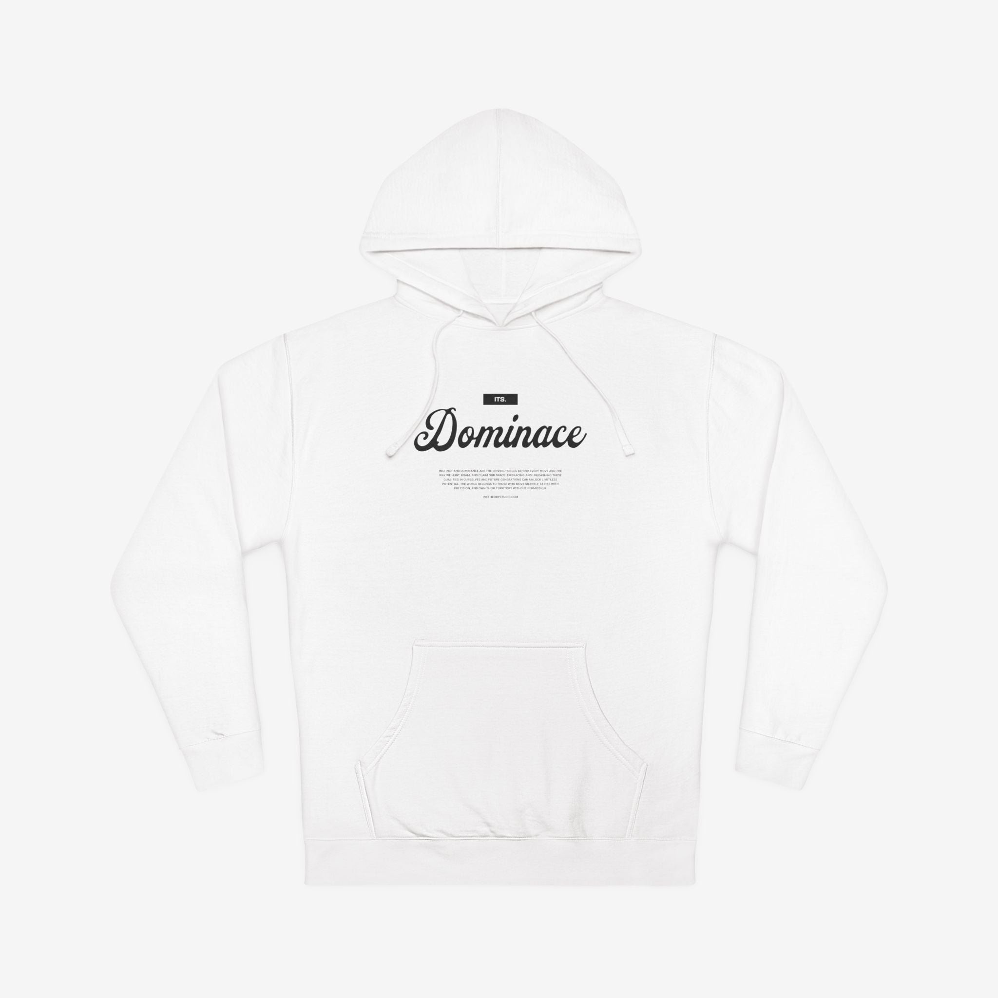DOMINANCE “BIG CAT ENERGY” HOODIE — GRAPHIC CAT PRINT PULLOVER