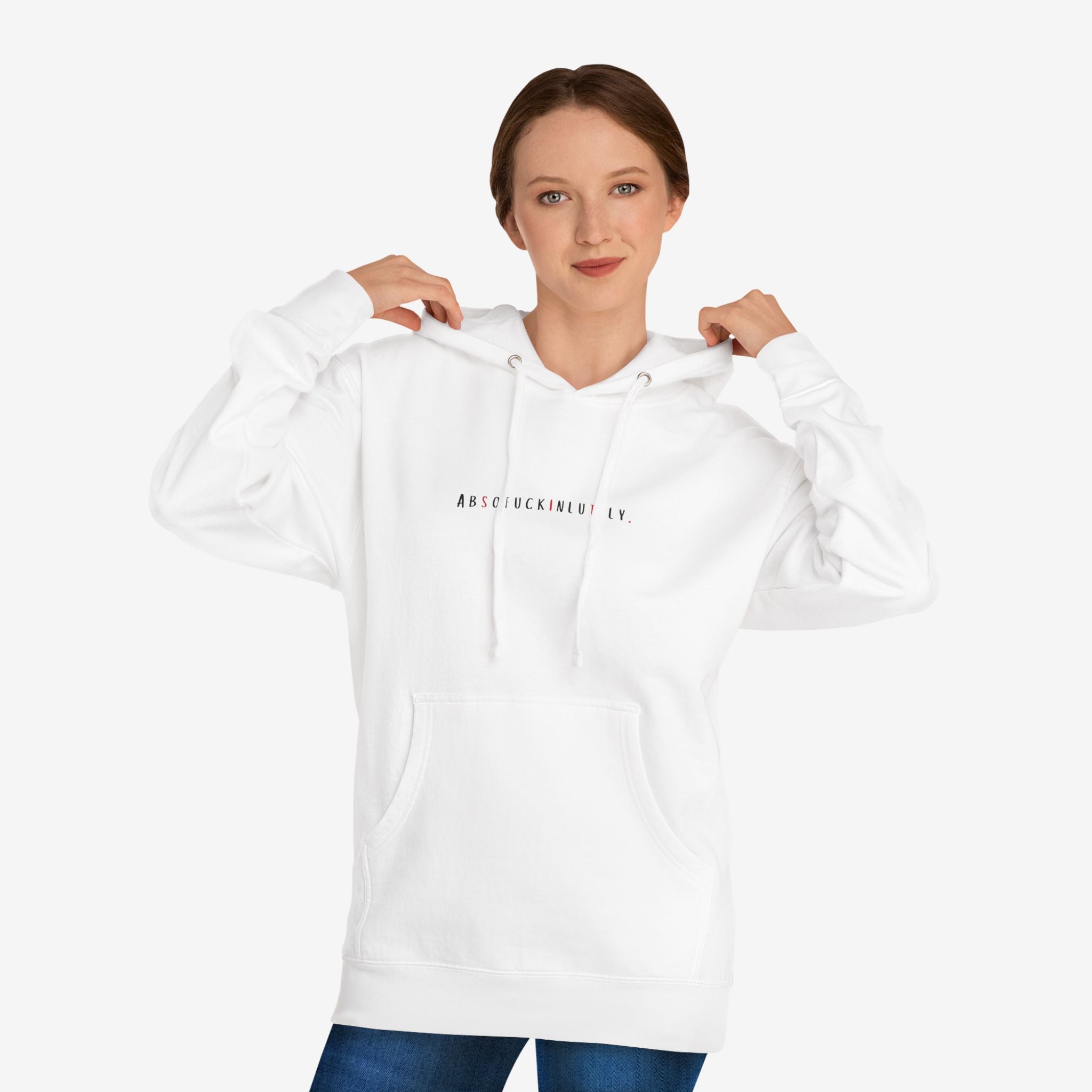 ABSOFU*KINLUTELY™ — MAKE IT HAPPEN MOTIVATIONAL HOODIE