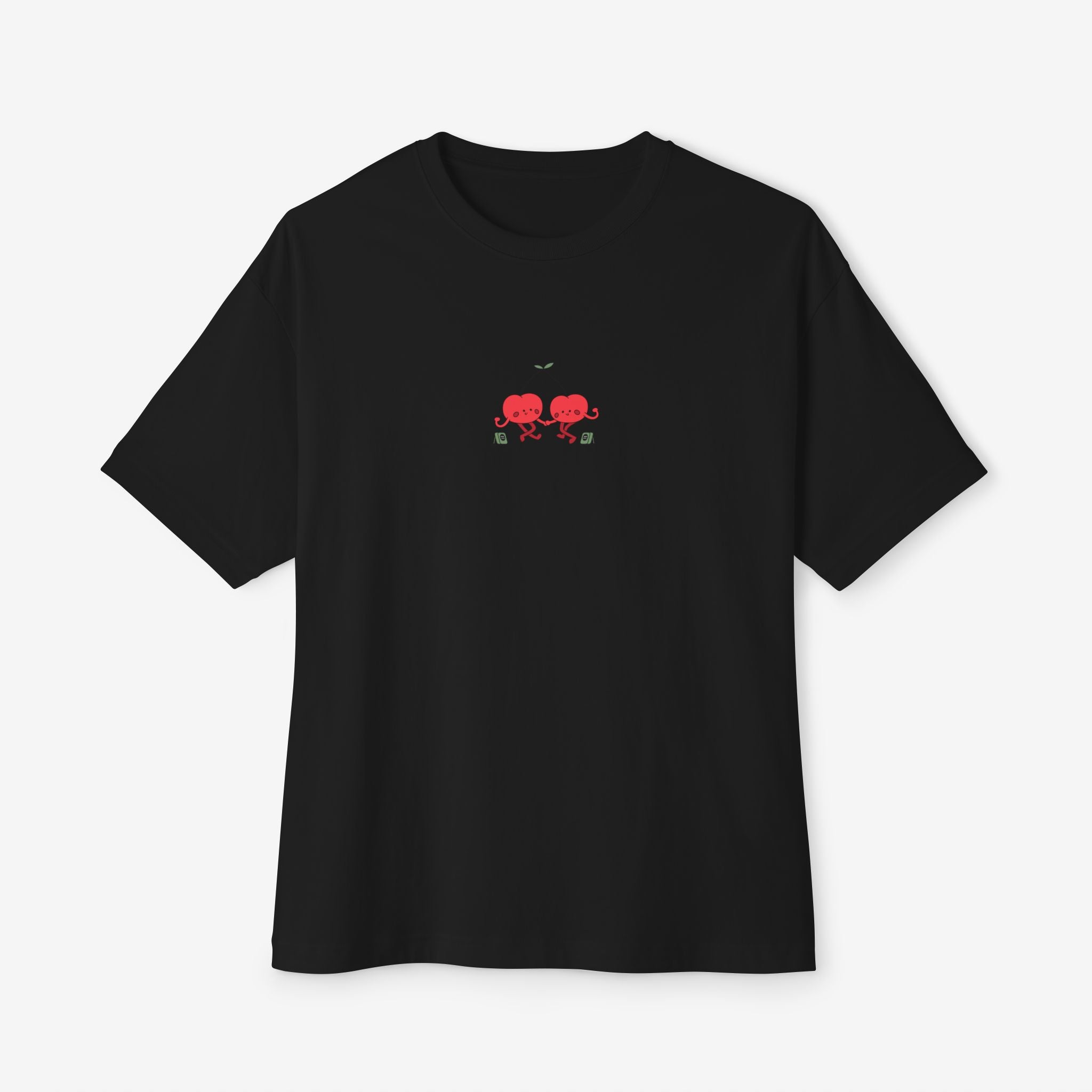 CHERRY FUEL FACTS — NAUGHTY DANCING CHERRIES GRAPHIC TEE