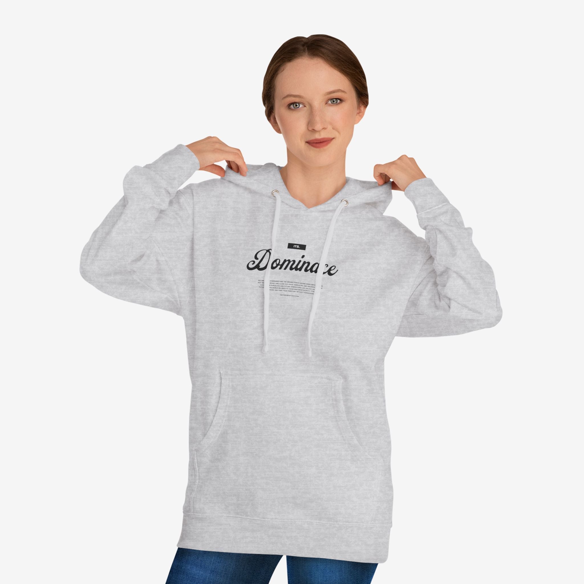 DOMINANCE “BIG CAT ENERGY” HOODIE — GRAPHIC CAT PRINT PULLOVER