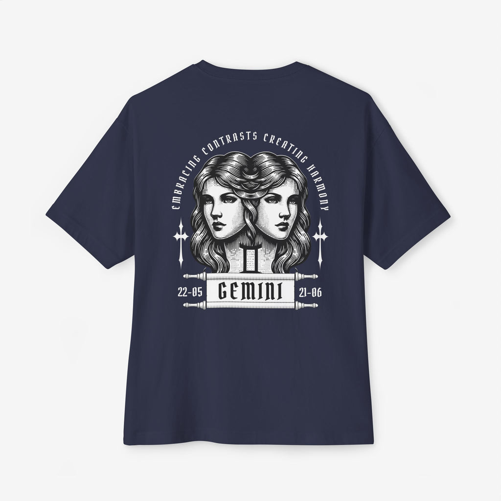 ITS. GEMINI – OVERSIZED BOXY ZODIAC GRAPHIC T-SHIRT