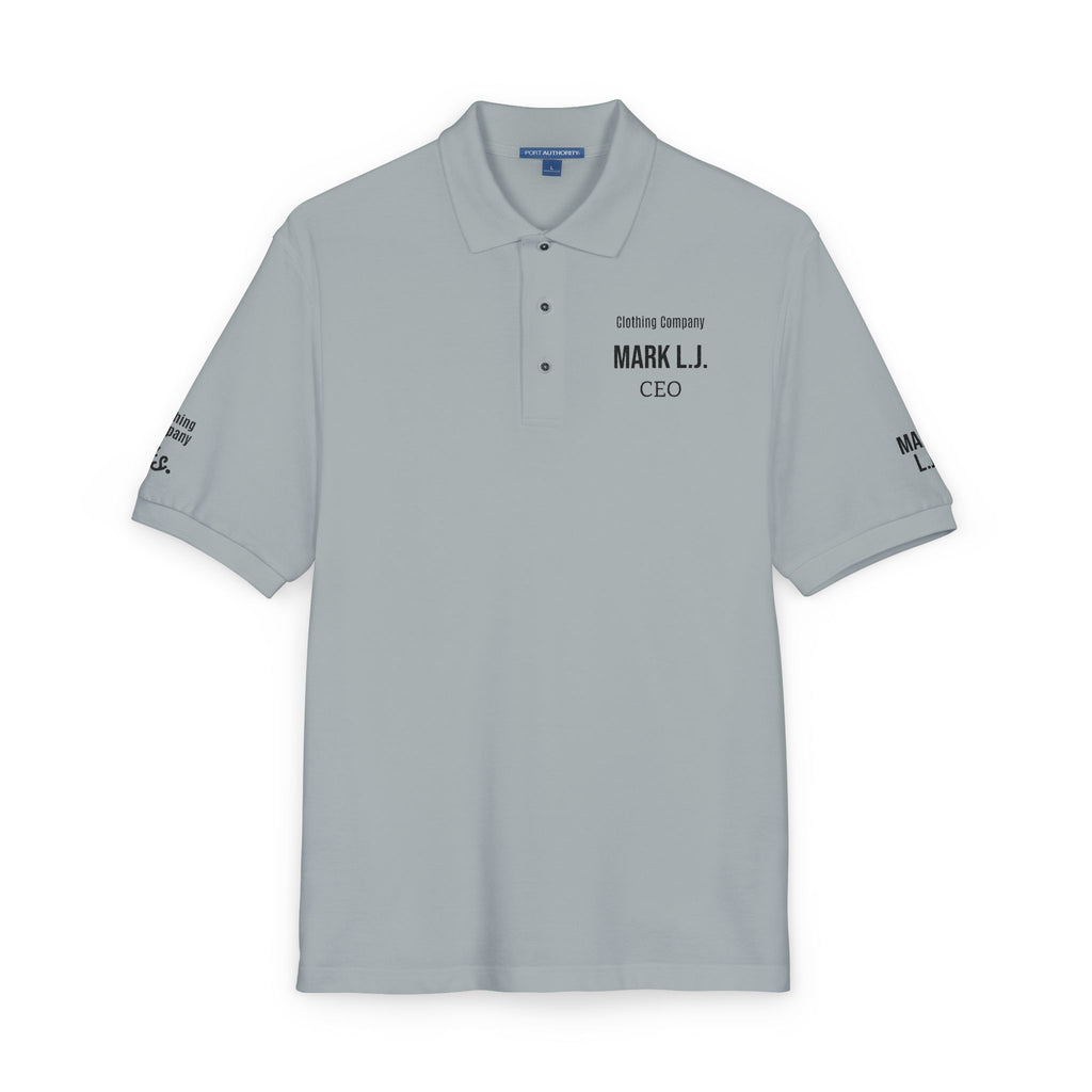 EMBROIDERED CUSTOMIZABLE POLO TEE