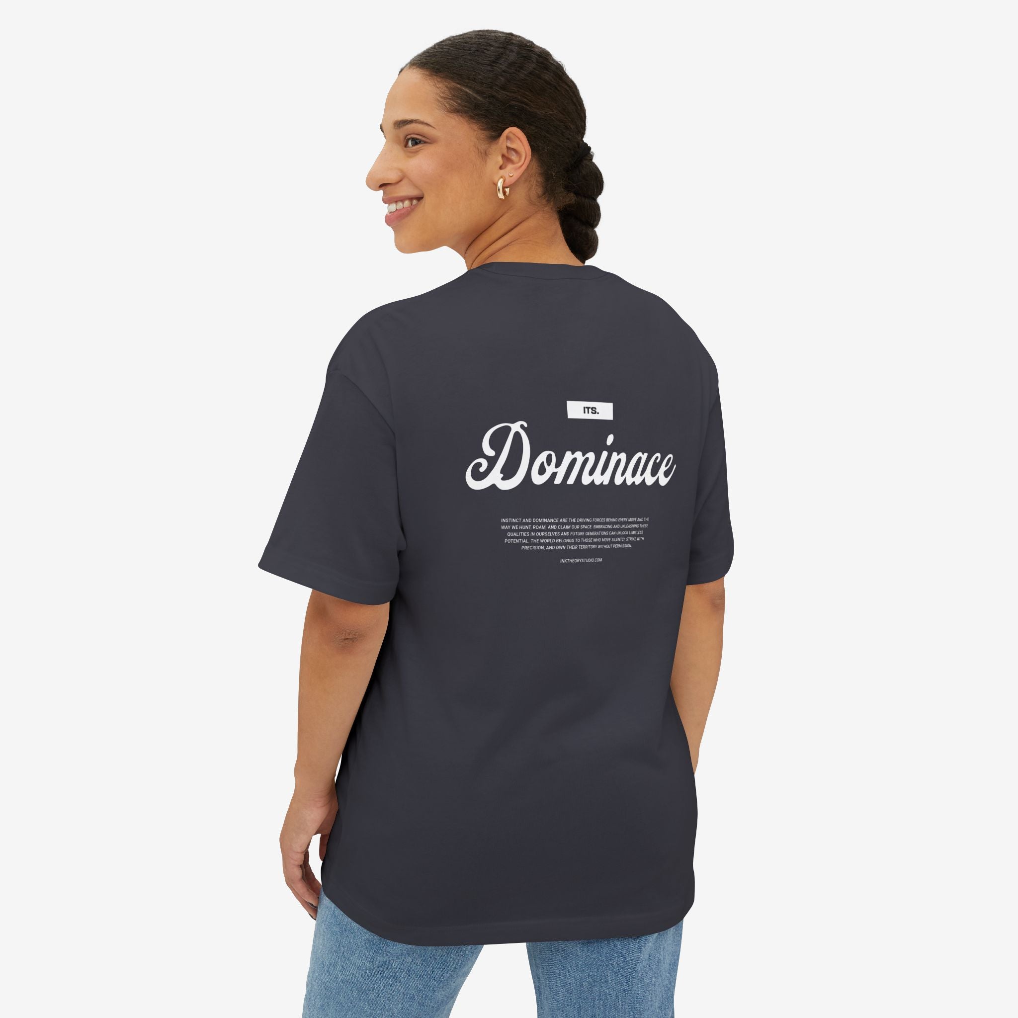 BIG CAT ENERGY OVERSIZED BOXY TEE — GRAPHIC STREETWEAR T-SHIRT