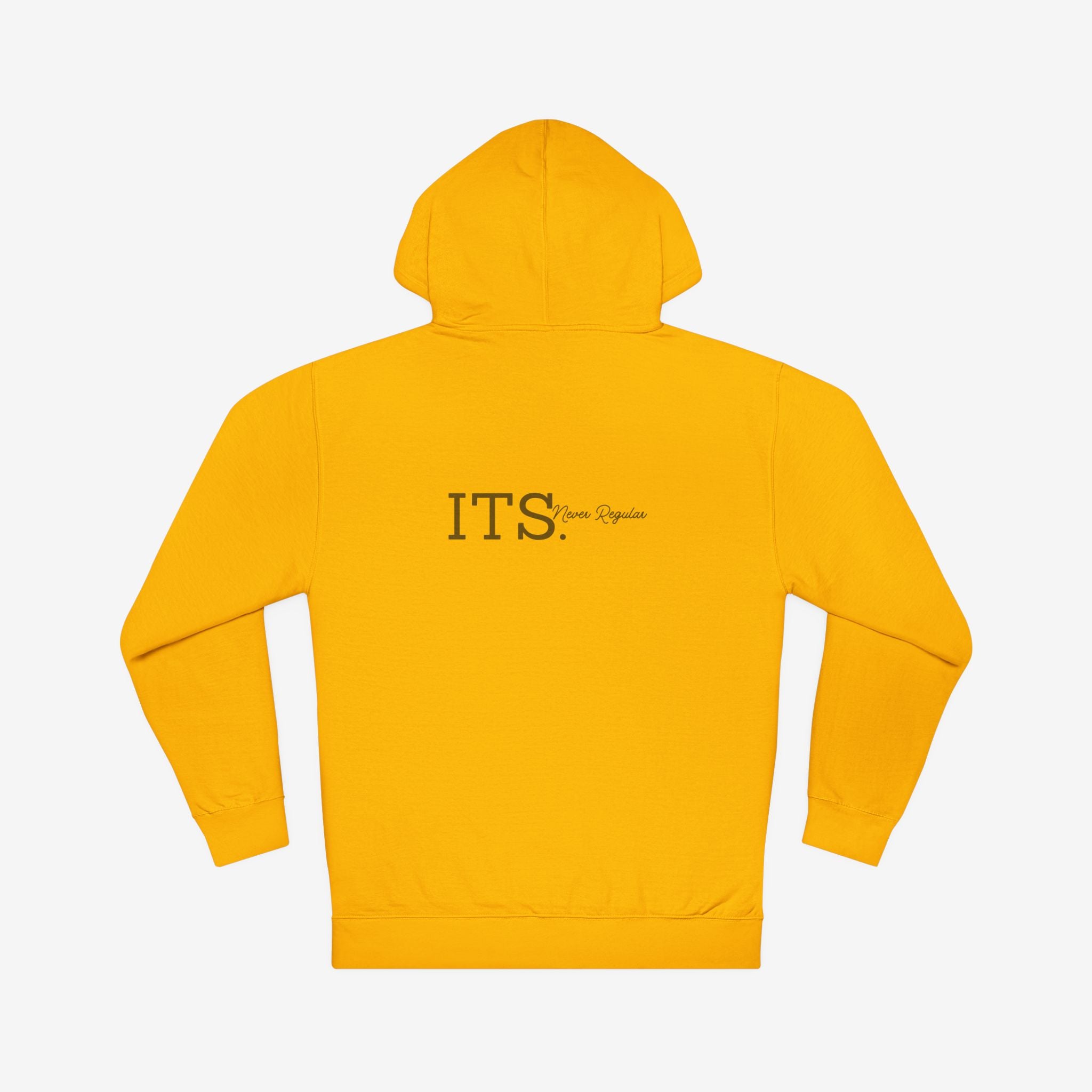 BE BOLD OR ITALIC — STATEMENT GRAPHIC HOODIE