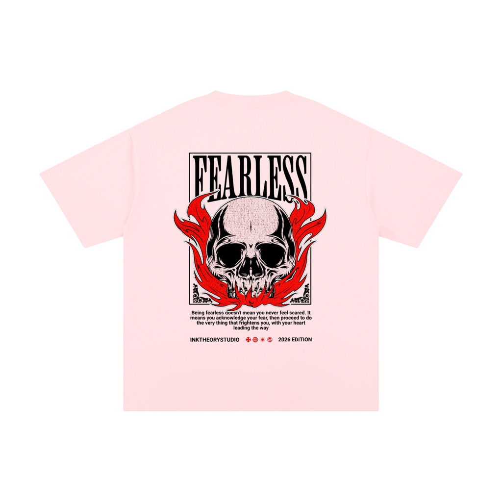 men,women,unisex,tee,R00330,Bold,Quote,fearless,skull