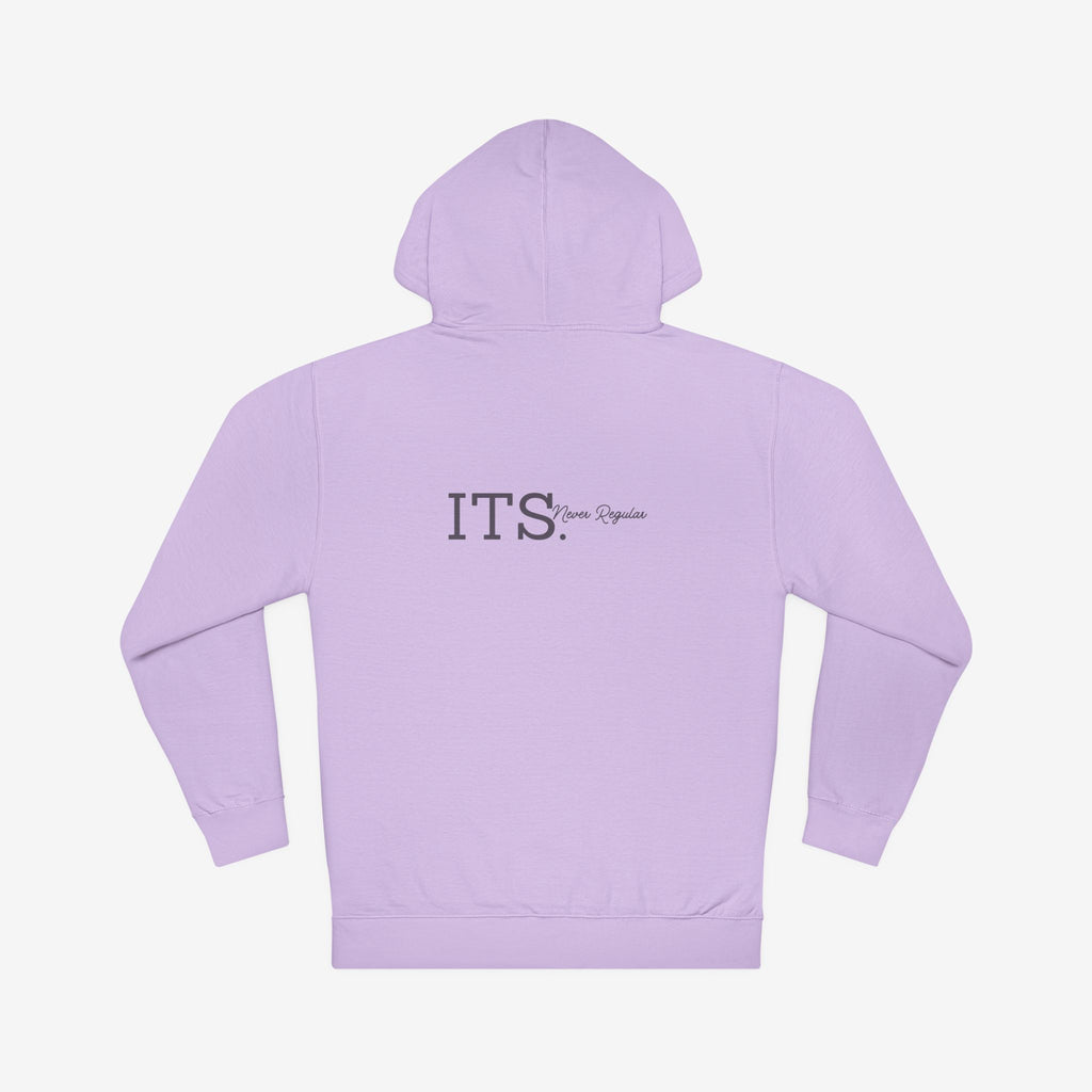 BE BOLD OR ITALIC — STATEMENT GRAPHIC HOODIE