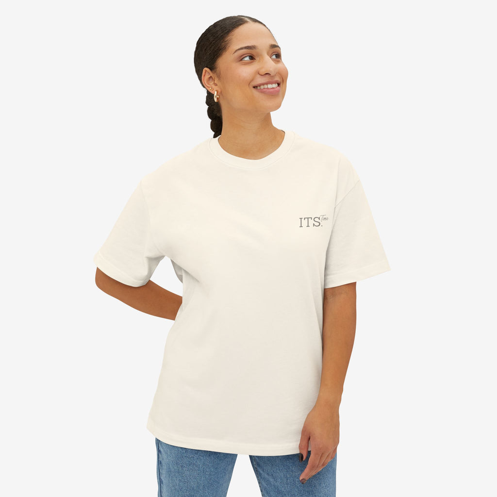 DREAM PLAN DO! OVERSIZED BOXY TEE — MOTIVATIONAL T-SHIRT