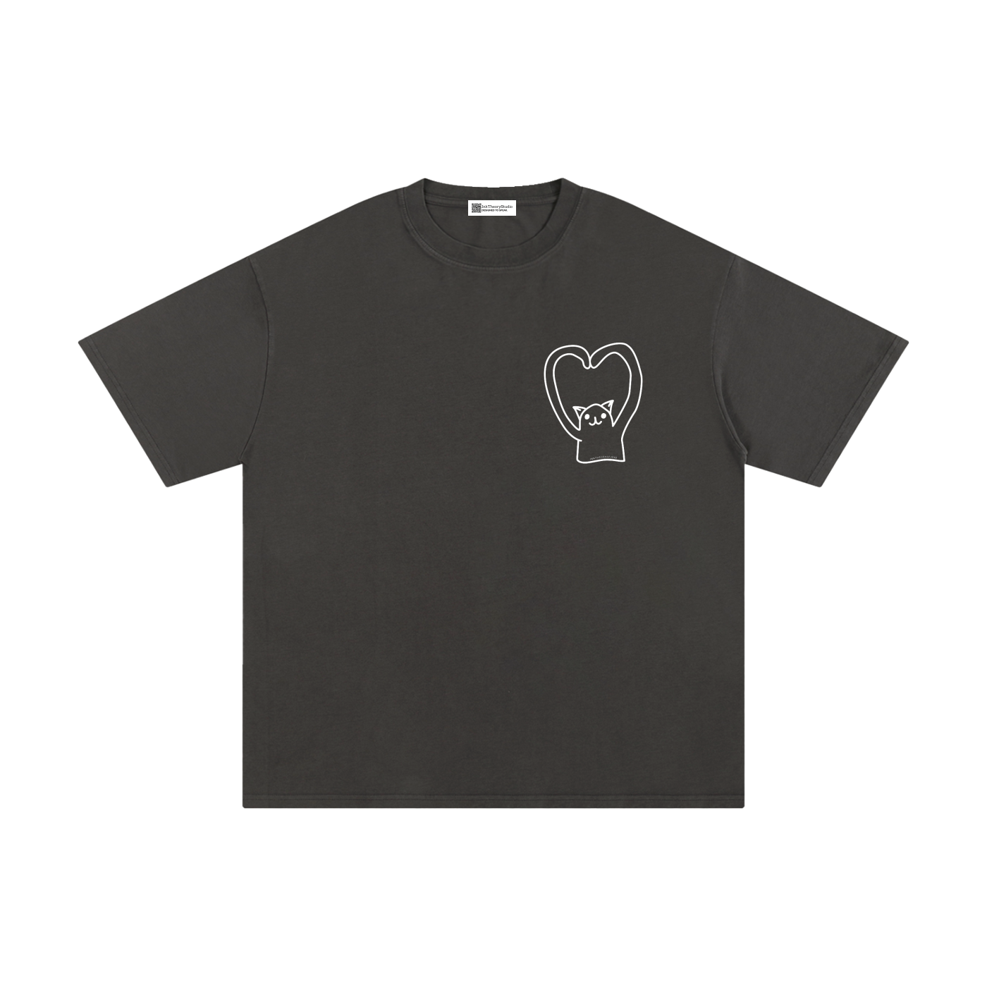 men,women,unisex,tee,R00330,Minimal,Character,cat,kitty