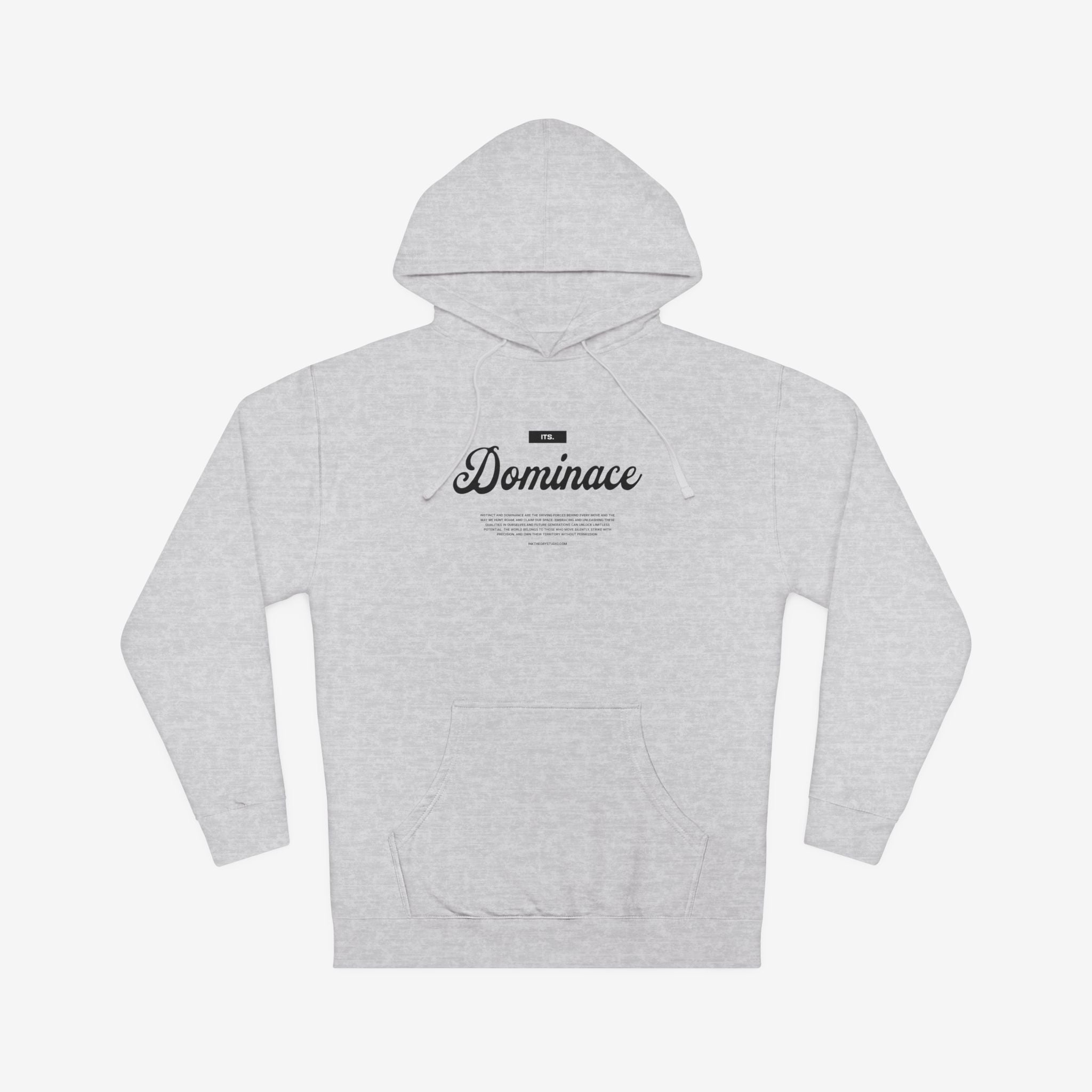 DOMINANCE “BIG CAT ENERGY” HOODIE — GRAPHIC CAT PRINT PULLOVER