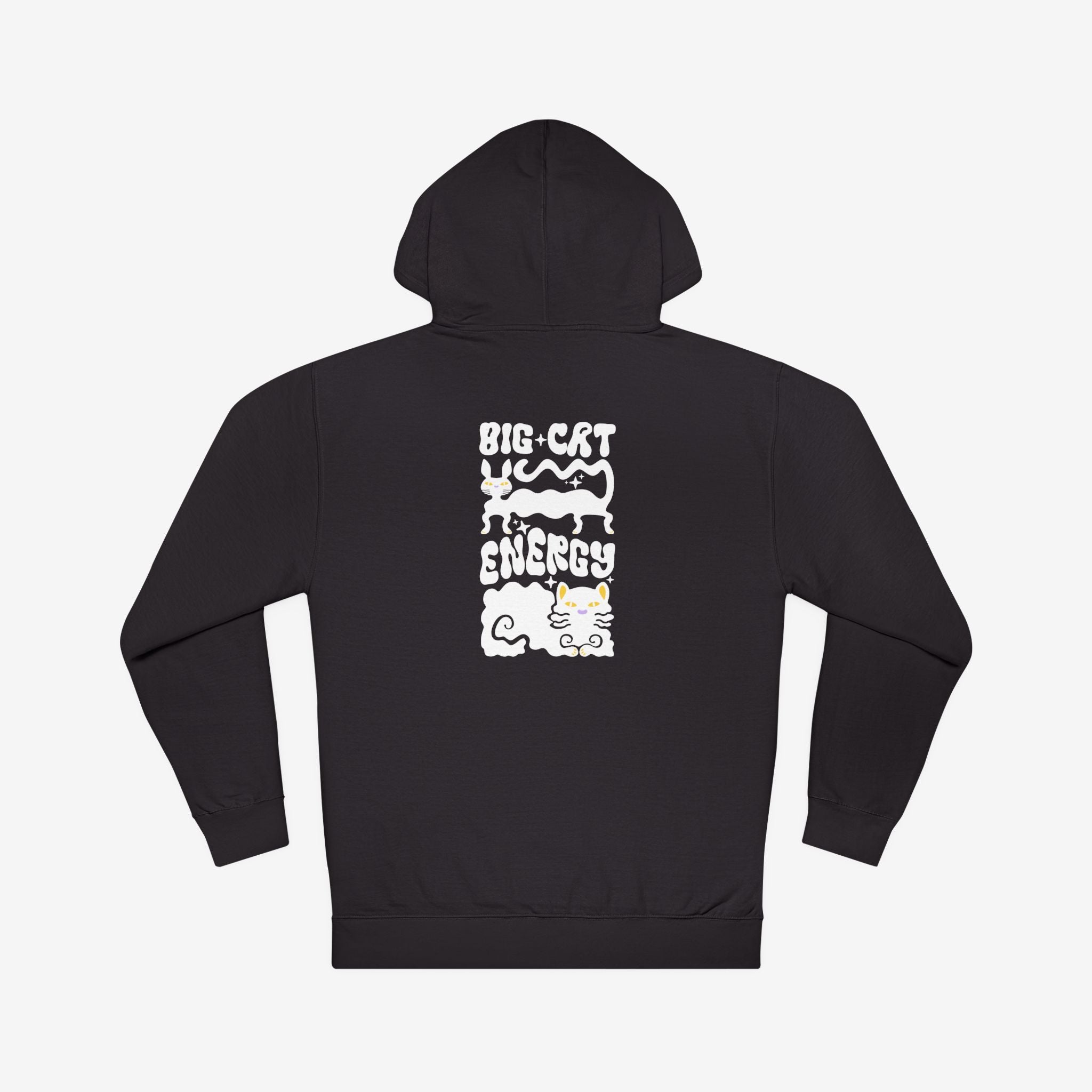 DOMINANCE “BIG CAT ENERGY” HOODIE — GRAPHIC CAT PRINT PULLOVER