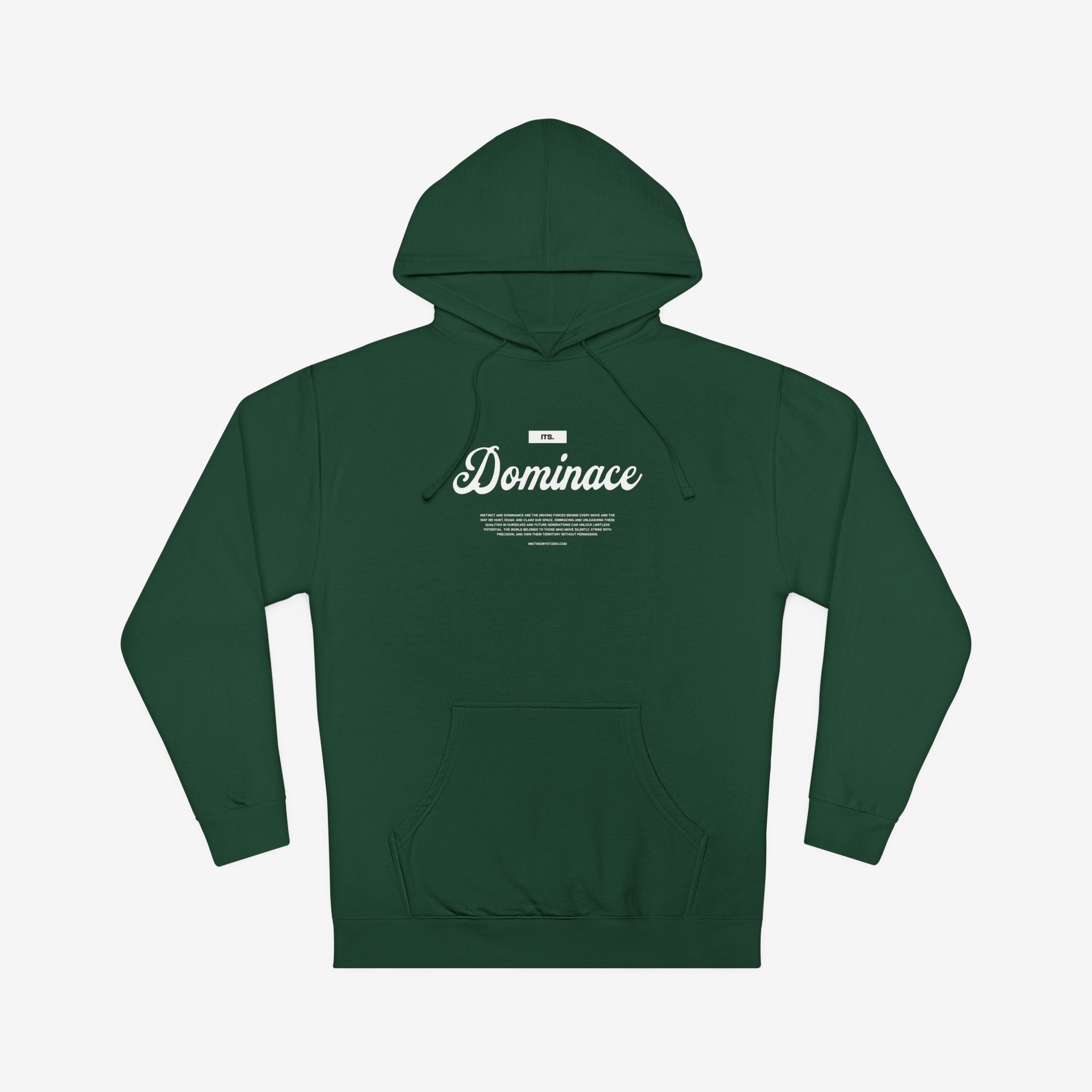 DOMINANCE “BIG CAT ENERGY” HOODIE — GRAPHIC CAT PRINT PULLOVER