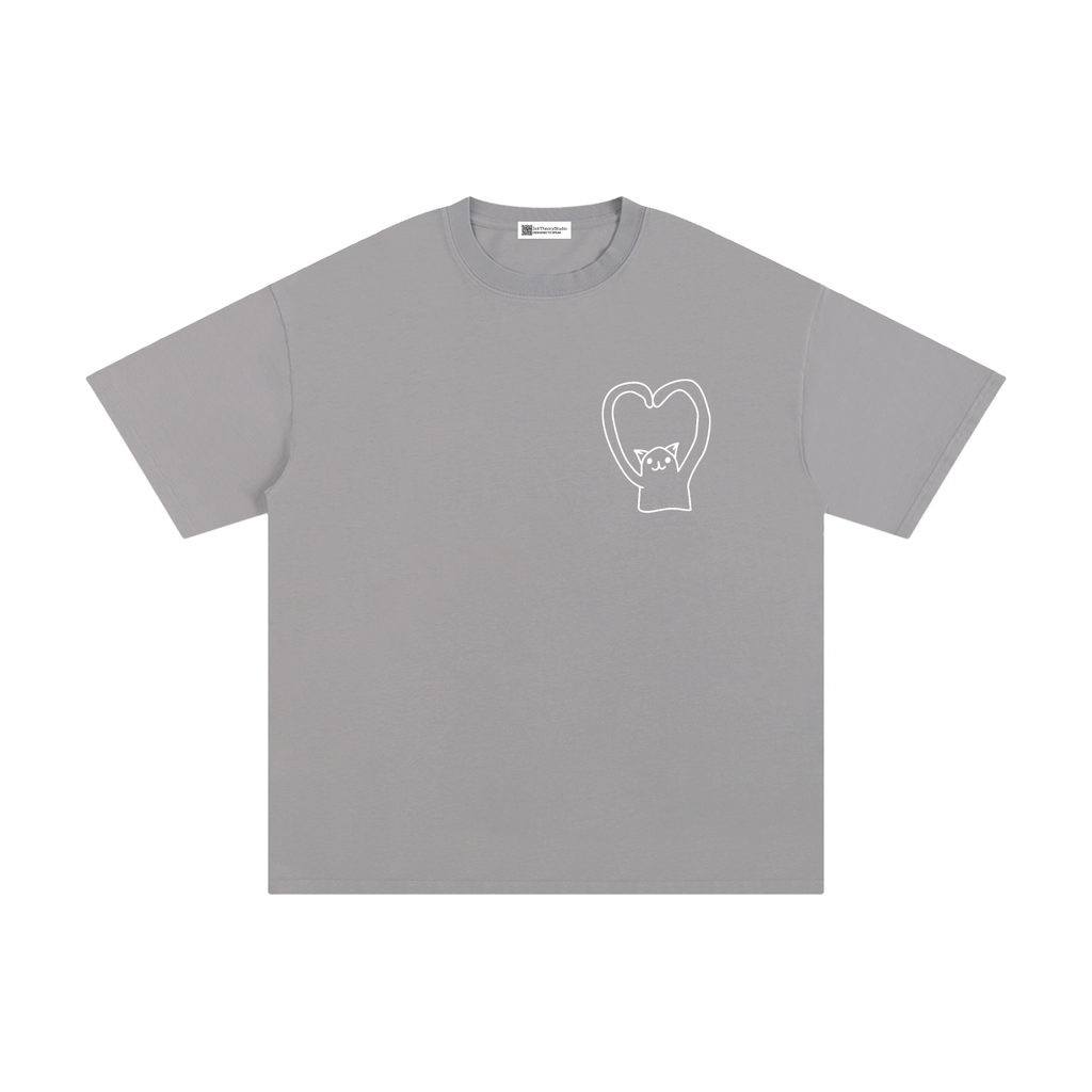 men,women,unisex,tee,R00330,Minimal,Character,cat,kitty