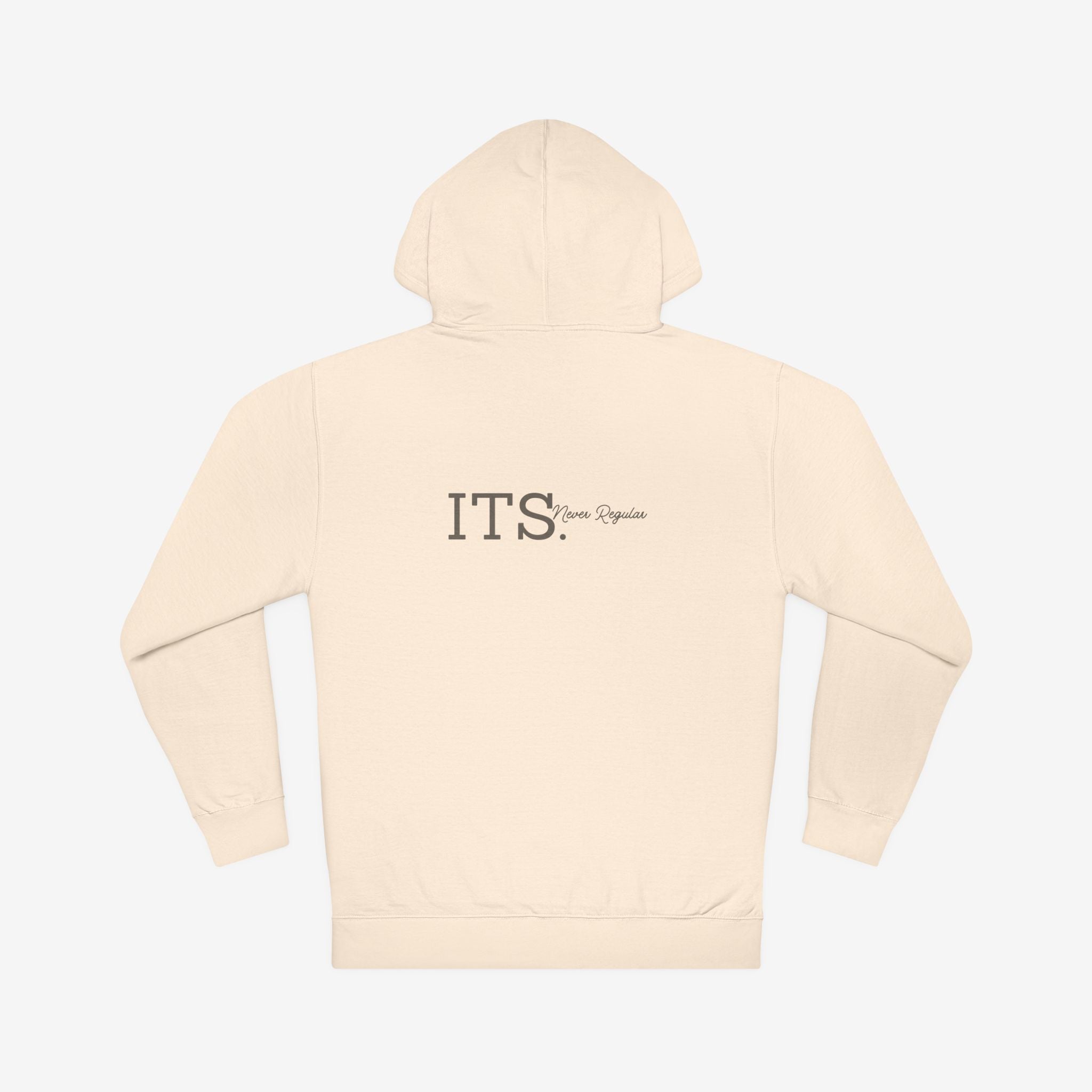 BE BOLD OR ITALIC — STATEMENT GRAPHIC HOODIE
