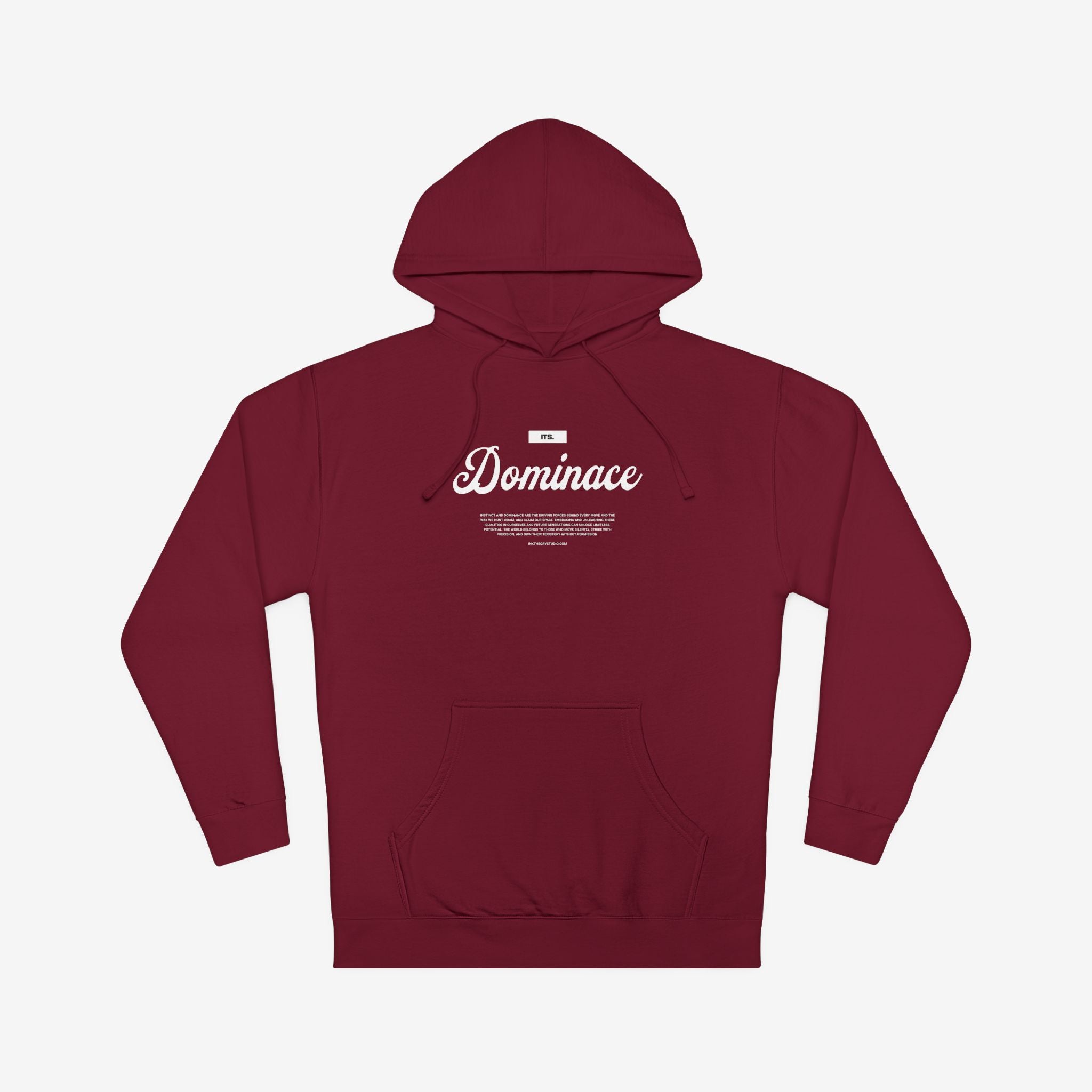 DOMINANCE “BIG CAT ENERGY” HOODIE — GRAPHIC CAT PRINT PULLOVER