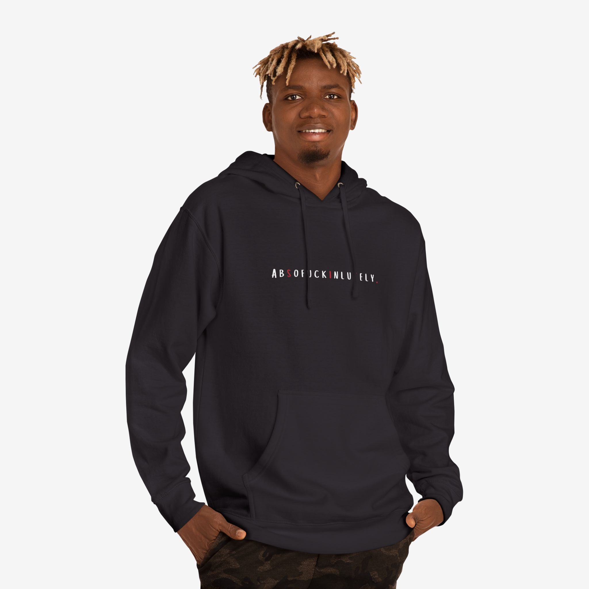 ABSOFU*KINLUTELY™ — MAKE IT HAPPEN MOTIVATIONAL HOODIE