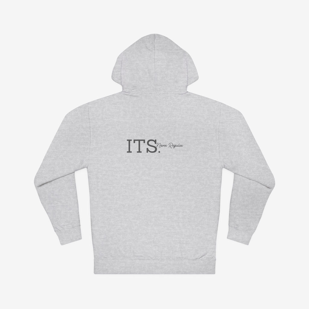 BE BOLD OR ITALIC — STATEMENT GRAPHIC HOODIE