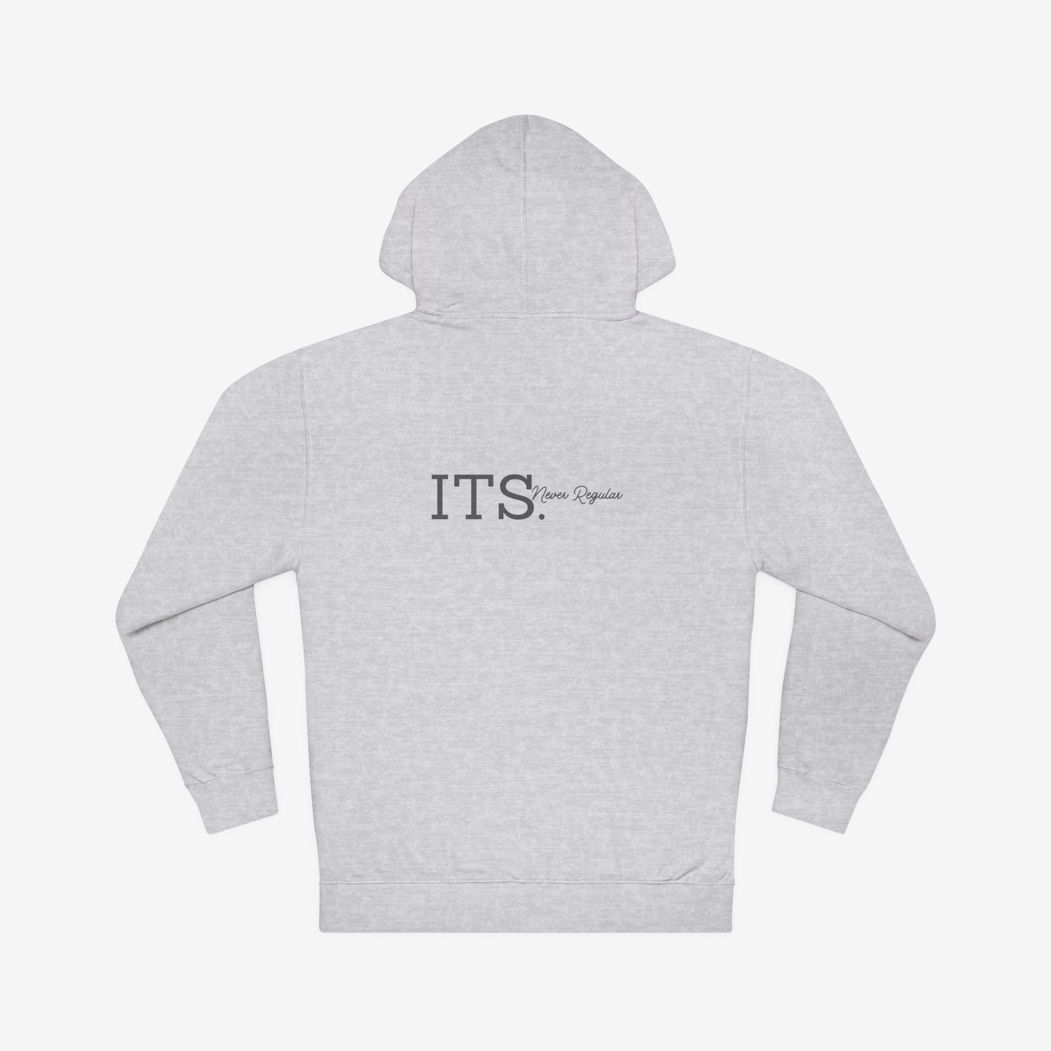 BE BOLD OR ITALIC — STATEMENT GRAPHIC HOODIE