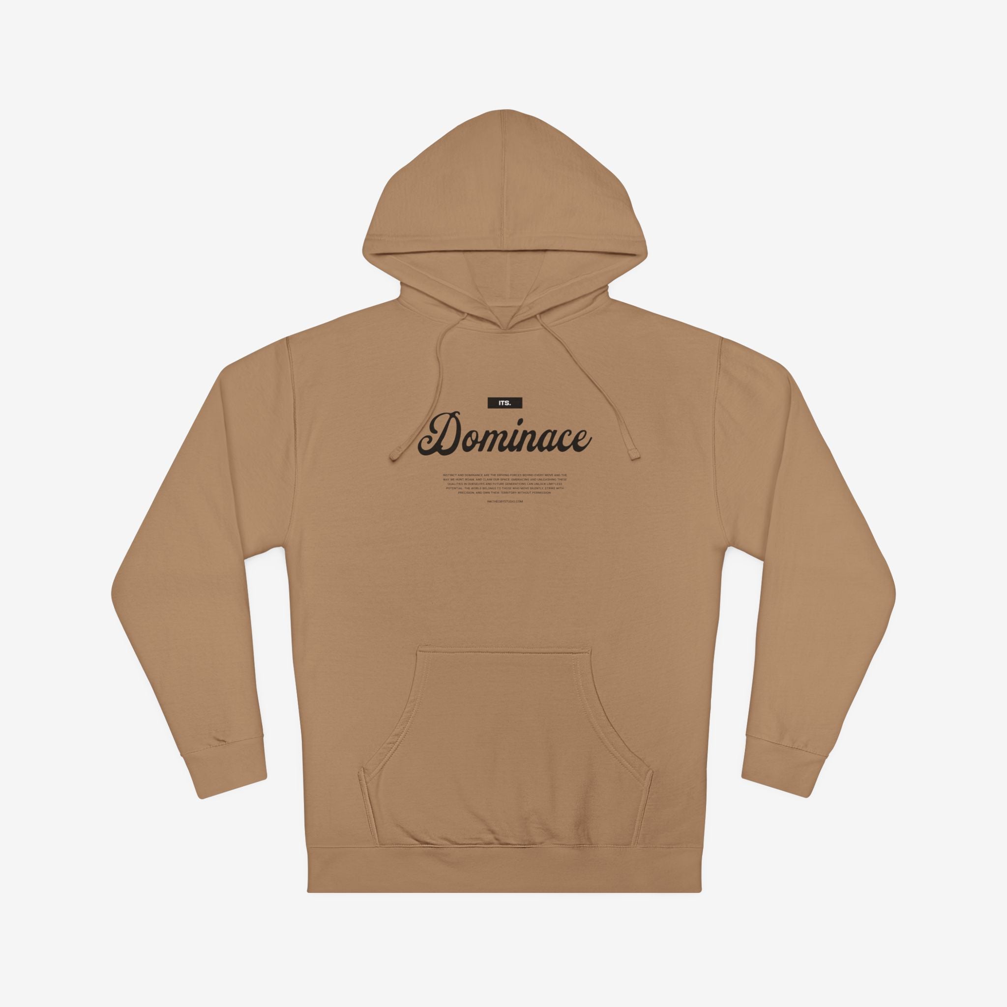 DOMINANCE “BIG CAT ENERGY” HOODIE — GRAPHIC CAT PRINT PULLOVER