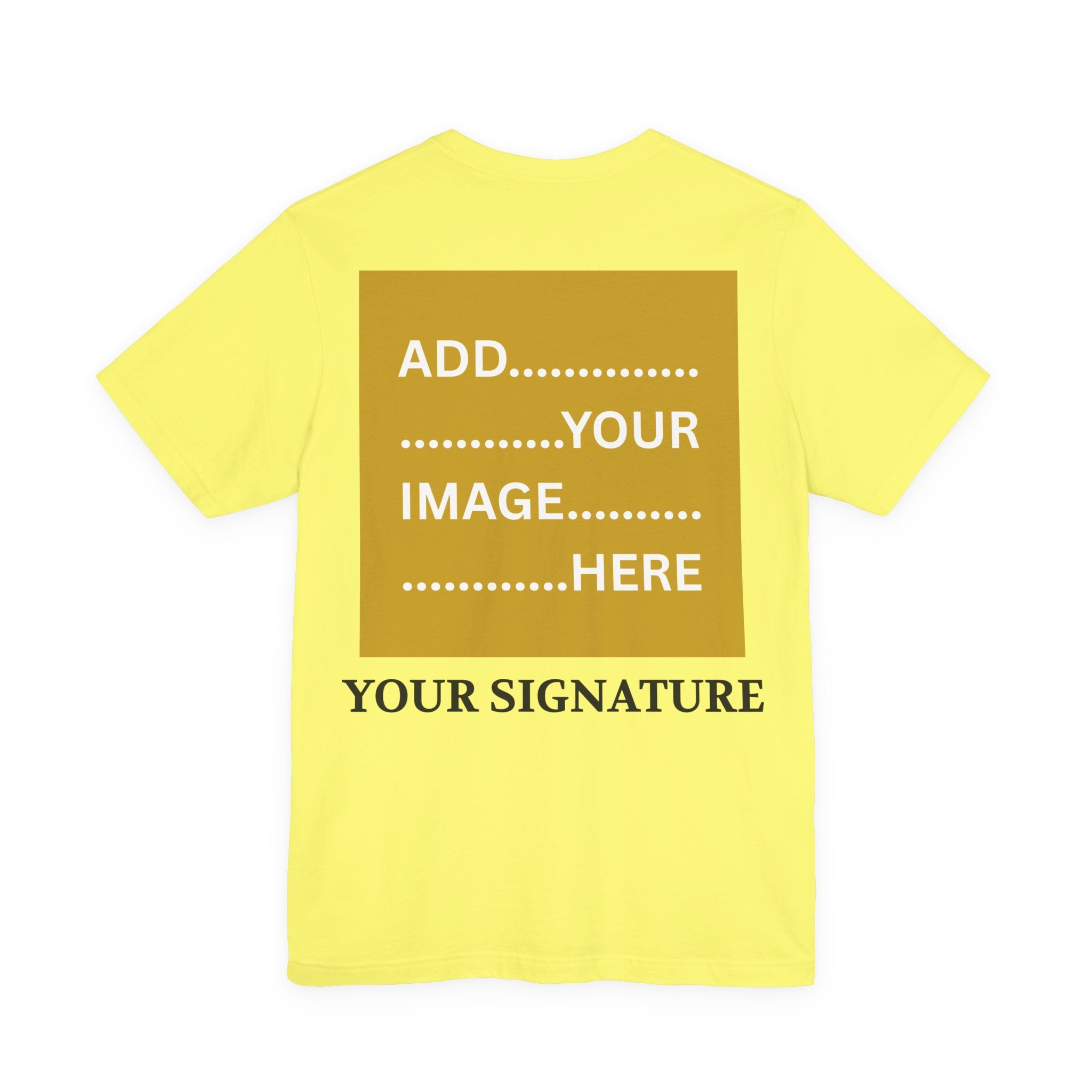 CUSTOMIZABLE REGULAR FIT TEE V1