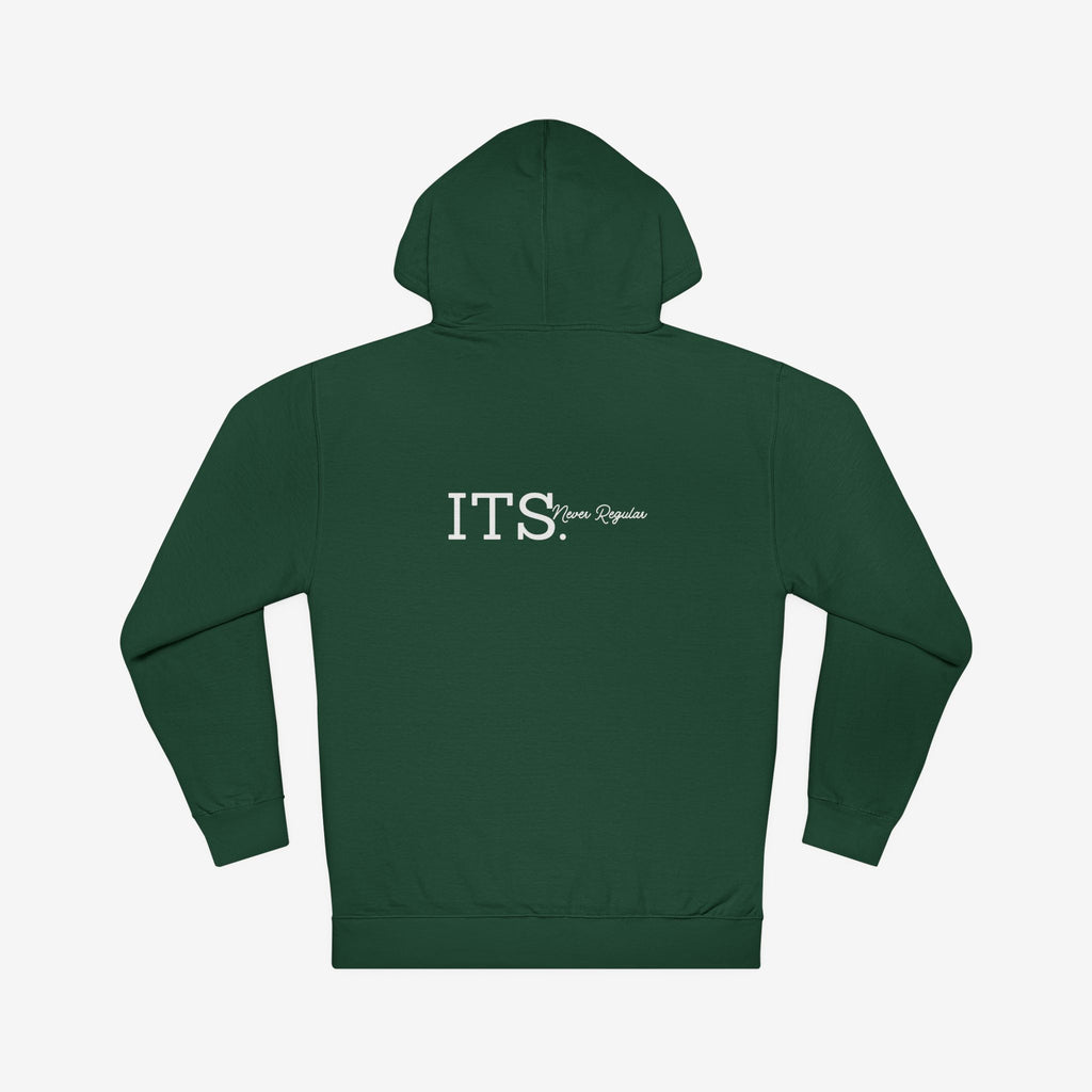 BE BOLD OR ITALIC — STATEMENT GRAPHIC HOODIE