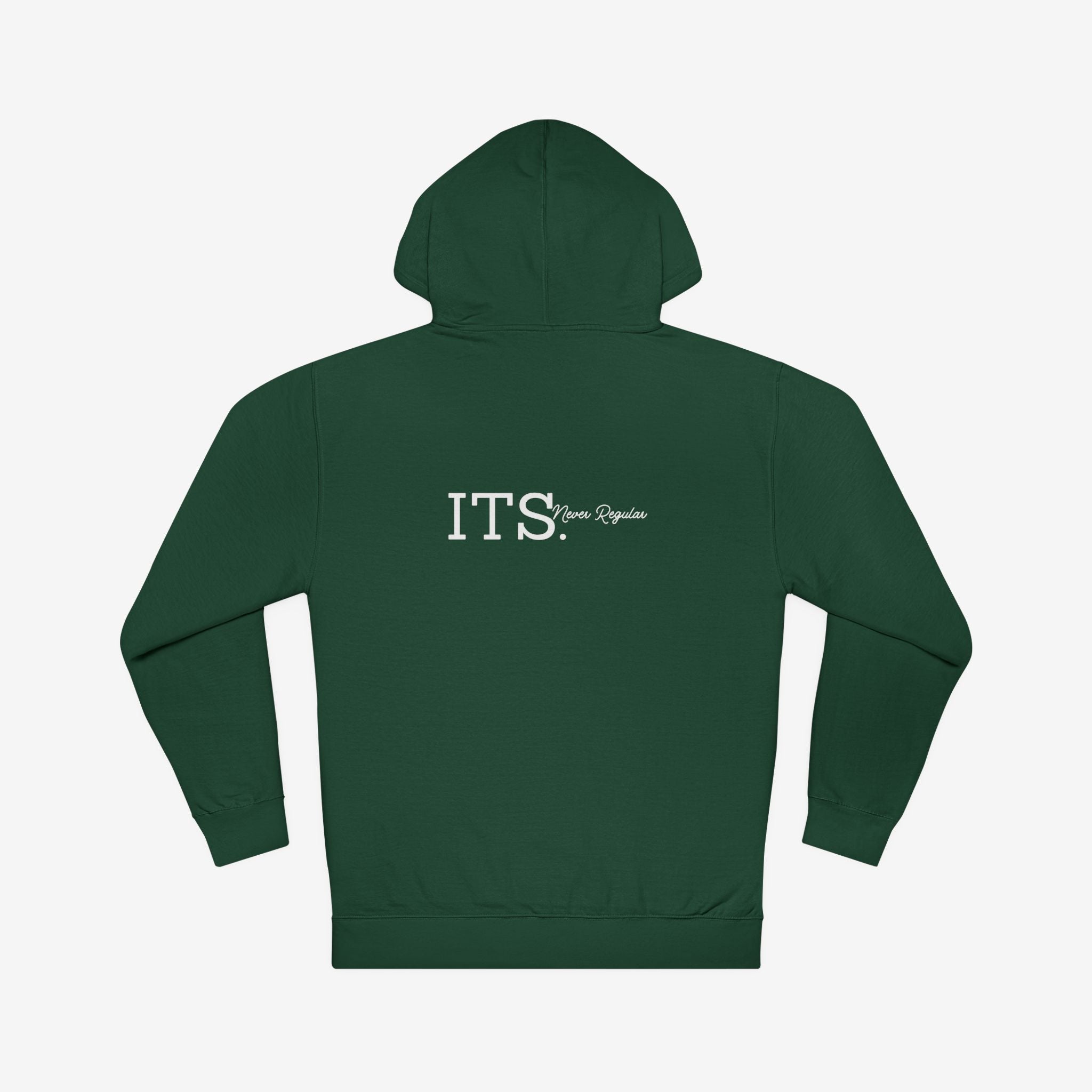 BE BOLD OR ITALIC — STATEMENT GRAPHIC HOODIE