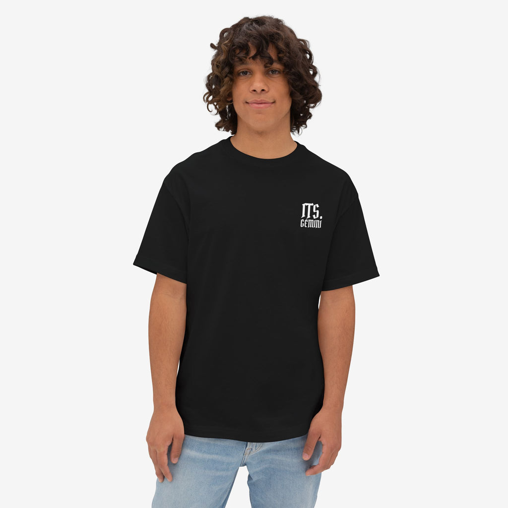 ITS. GEMINI – OVERSIZED BOXY ZODIAC GRAPHIC T-SHIRT