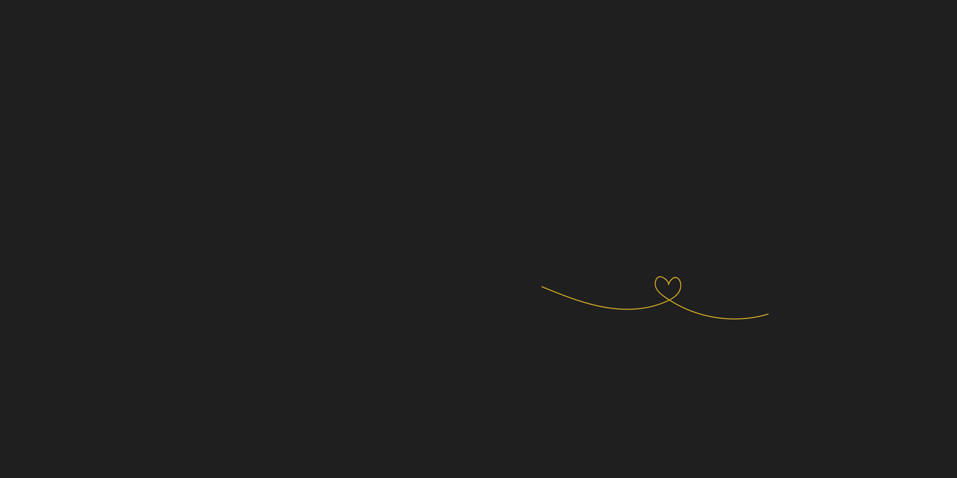 Simple line drawing of a heart on a black background, INKTHEORYSTUDIO, INK THEORY STUDIO