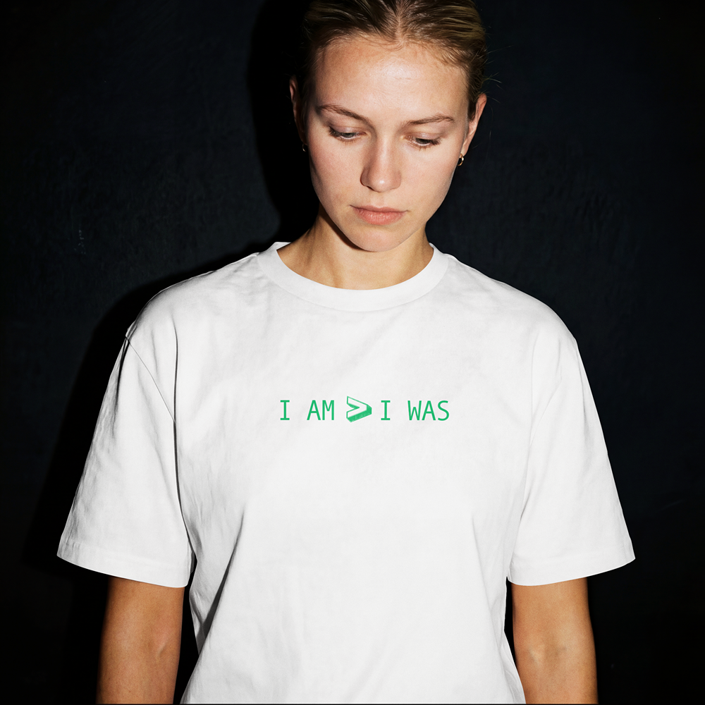 I AM > I WAS ESSENTIAL TEE