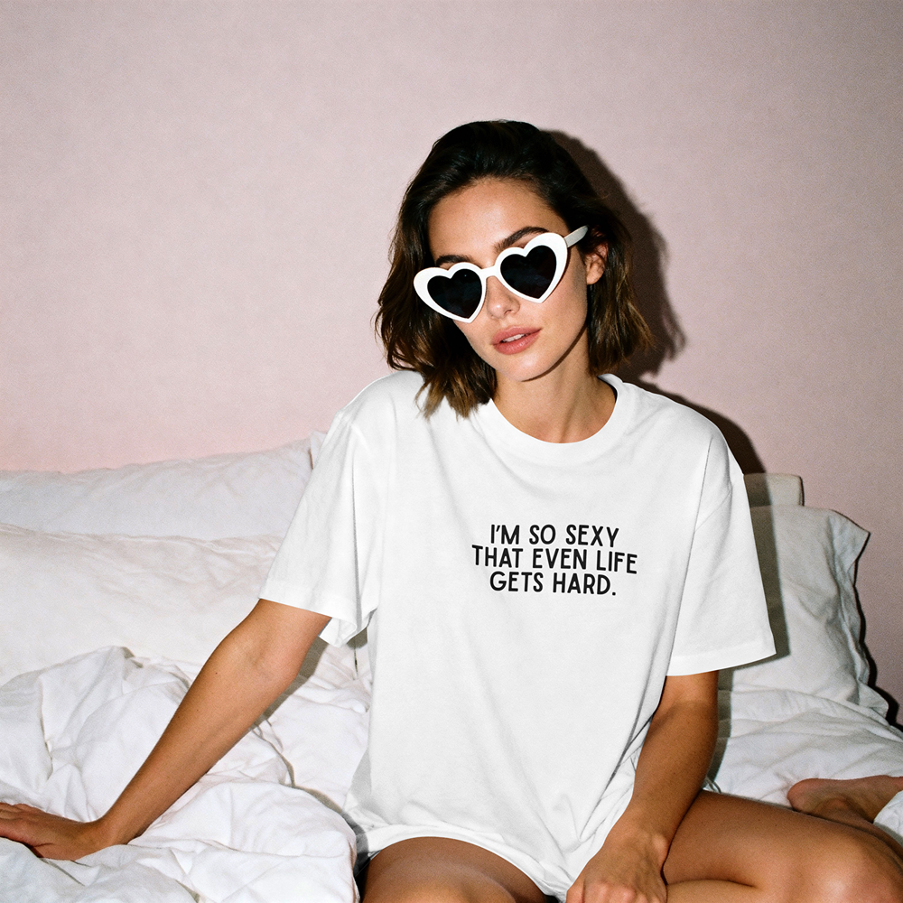 EVEN LIFE GETS HARD ESSENTIAL TEE