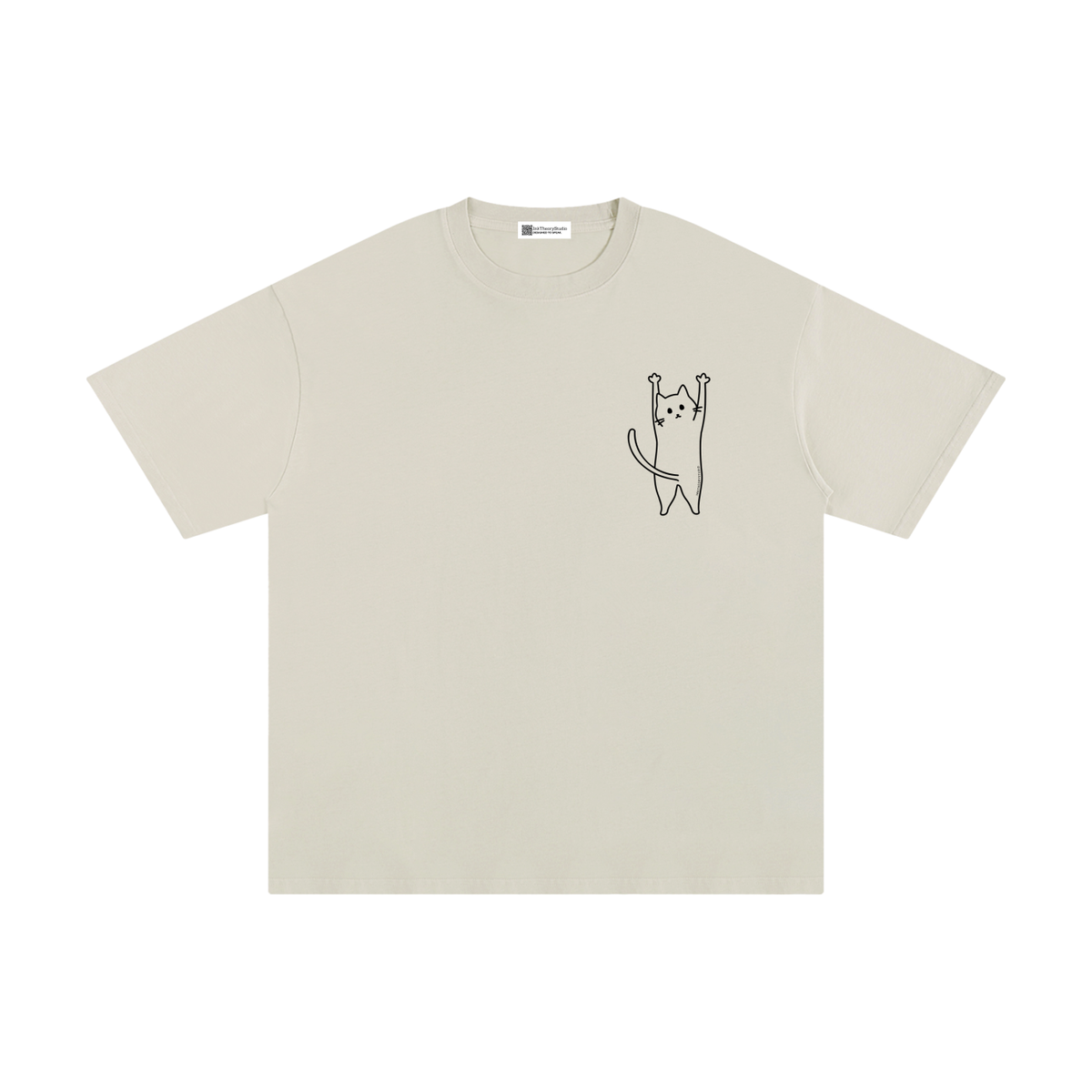 men,women,unisex,tee,R00330,Featured,Minimal,Character,cat,fallingcat,kitty