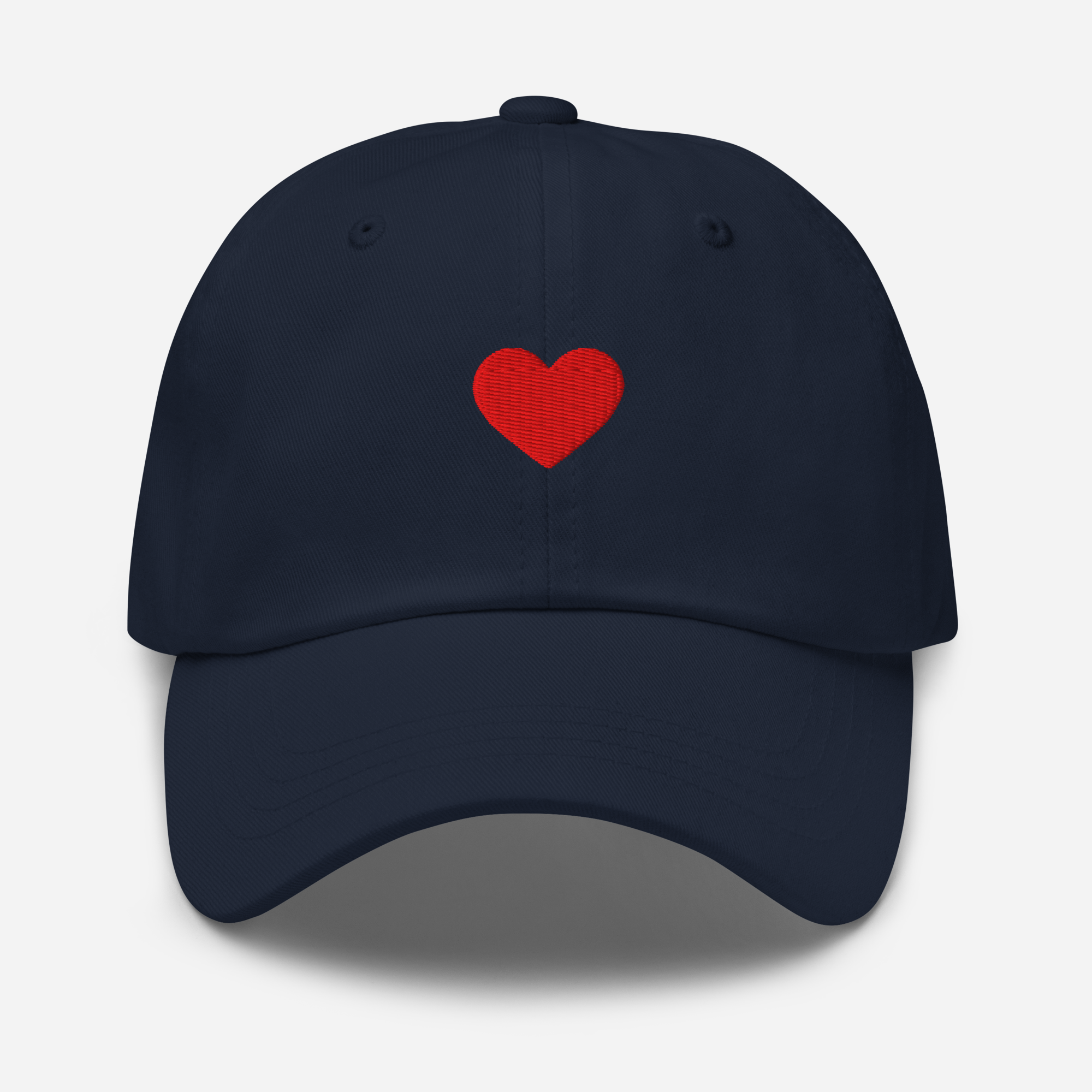 DAD VALENTINE'S HAT — MINIMAL HEART ICON - InkTheoryStudio