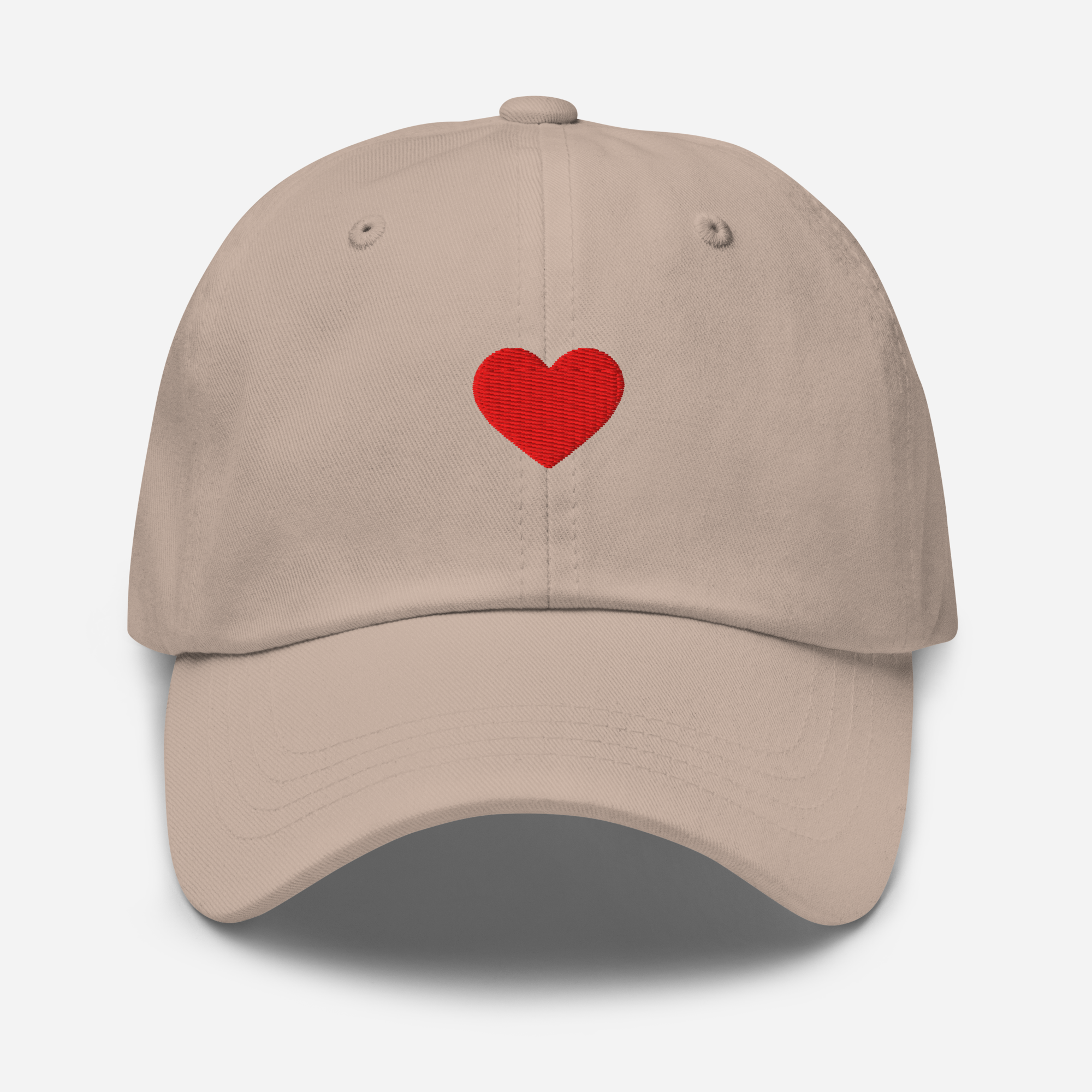 DAD VALENTINE'S HAT — MINIMAL HEART ICON - InkTheoryStudio