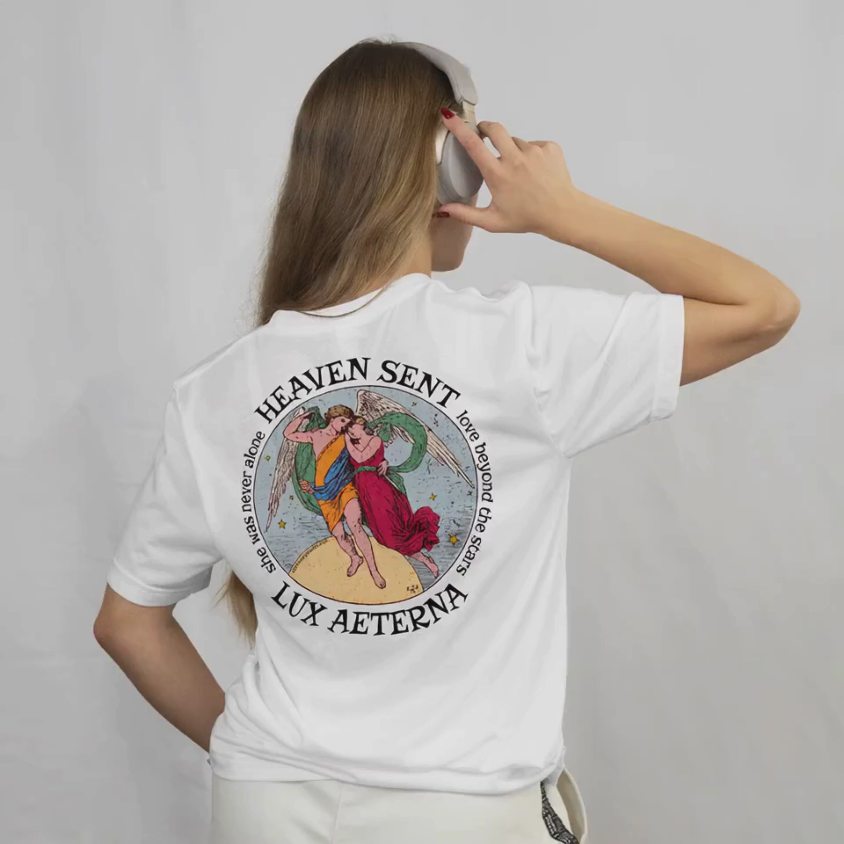 HEAVEN SENT ESSENTIAL TEE