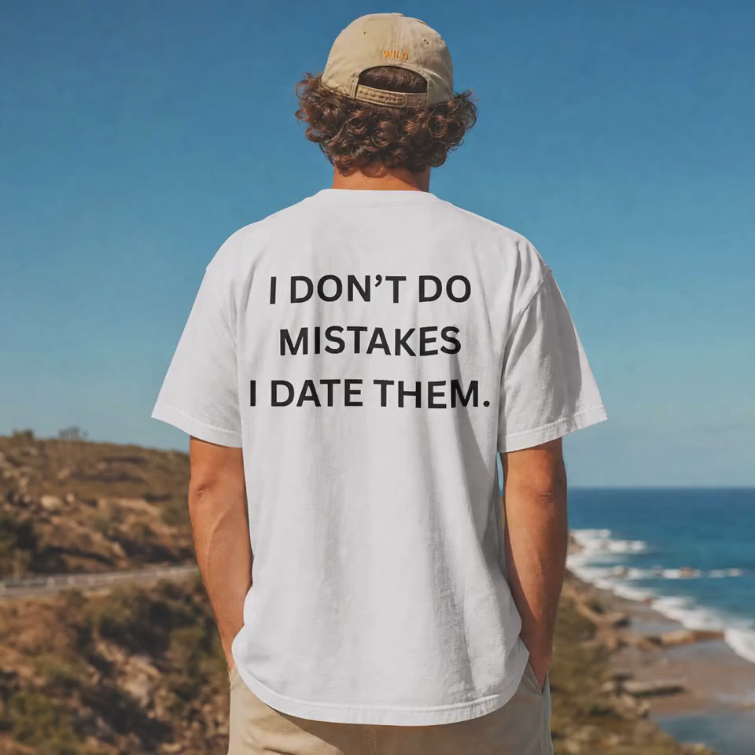 I DON’T DO MISTAKES ESSENTIAL TEE